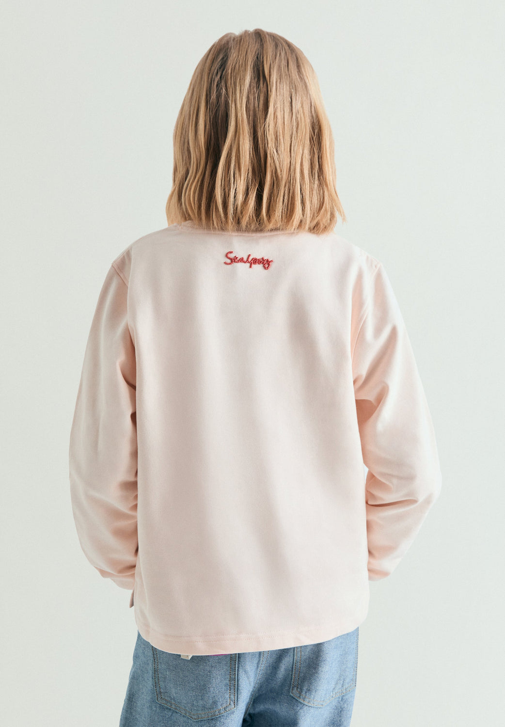 SUDADERA BORDADA CONTRASTE - Scalpers