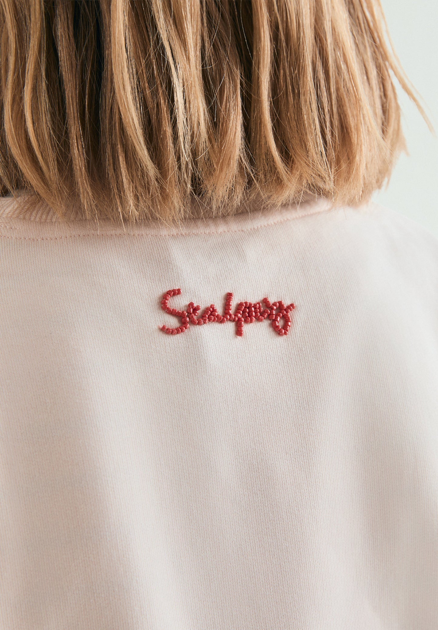 SWEATSHIRT WITH CONTRAST EMBROIDERY