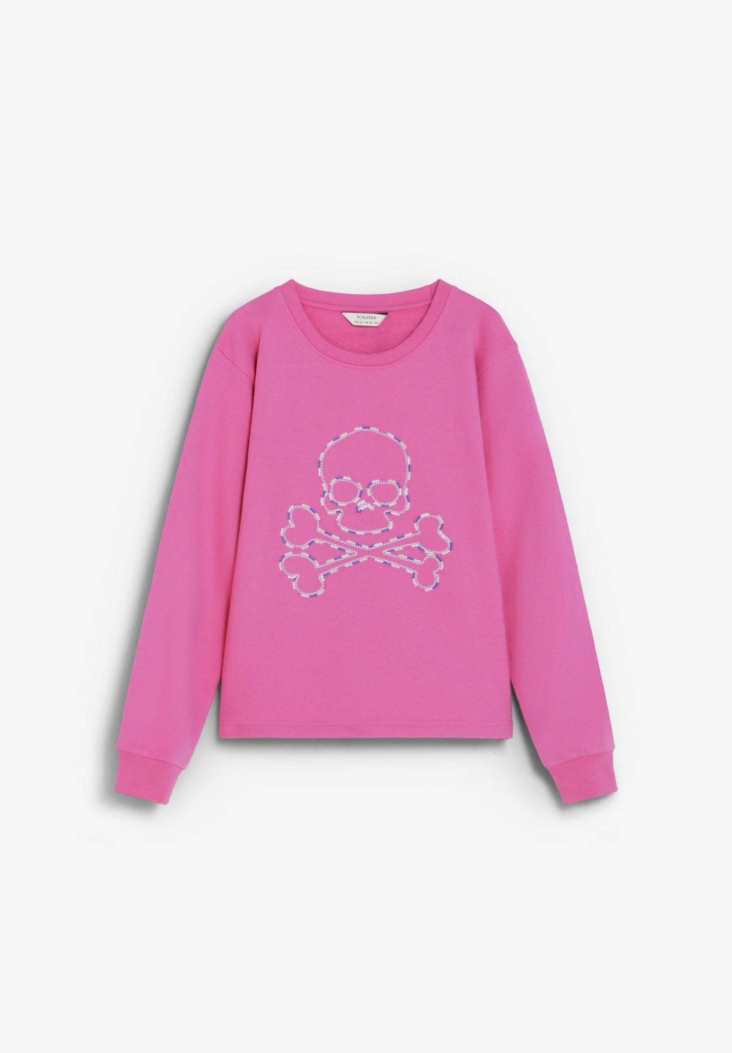 SWEATSHIRT WITH CONTRAST EMBROIDERY