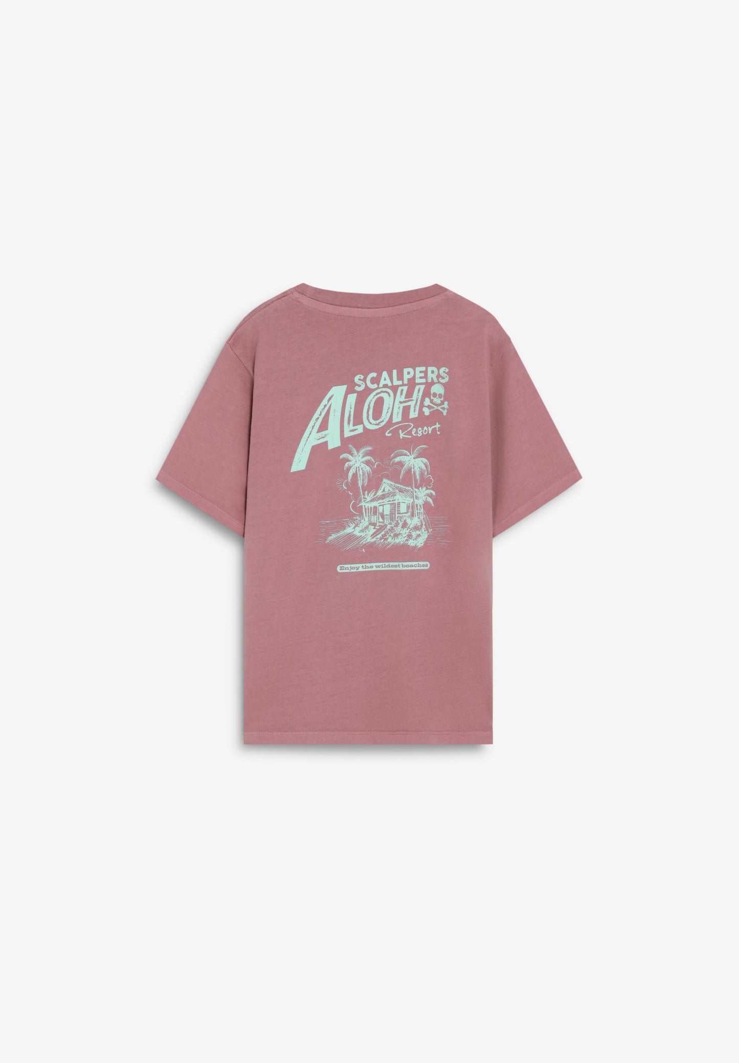 ALOHA PRINT T-SHIRT