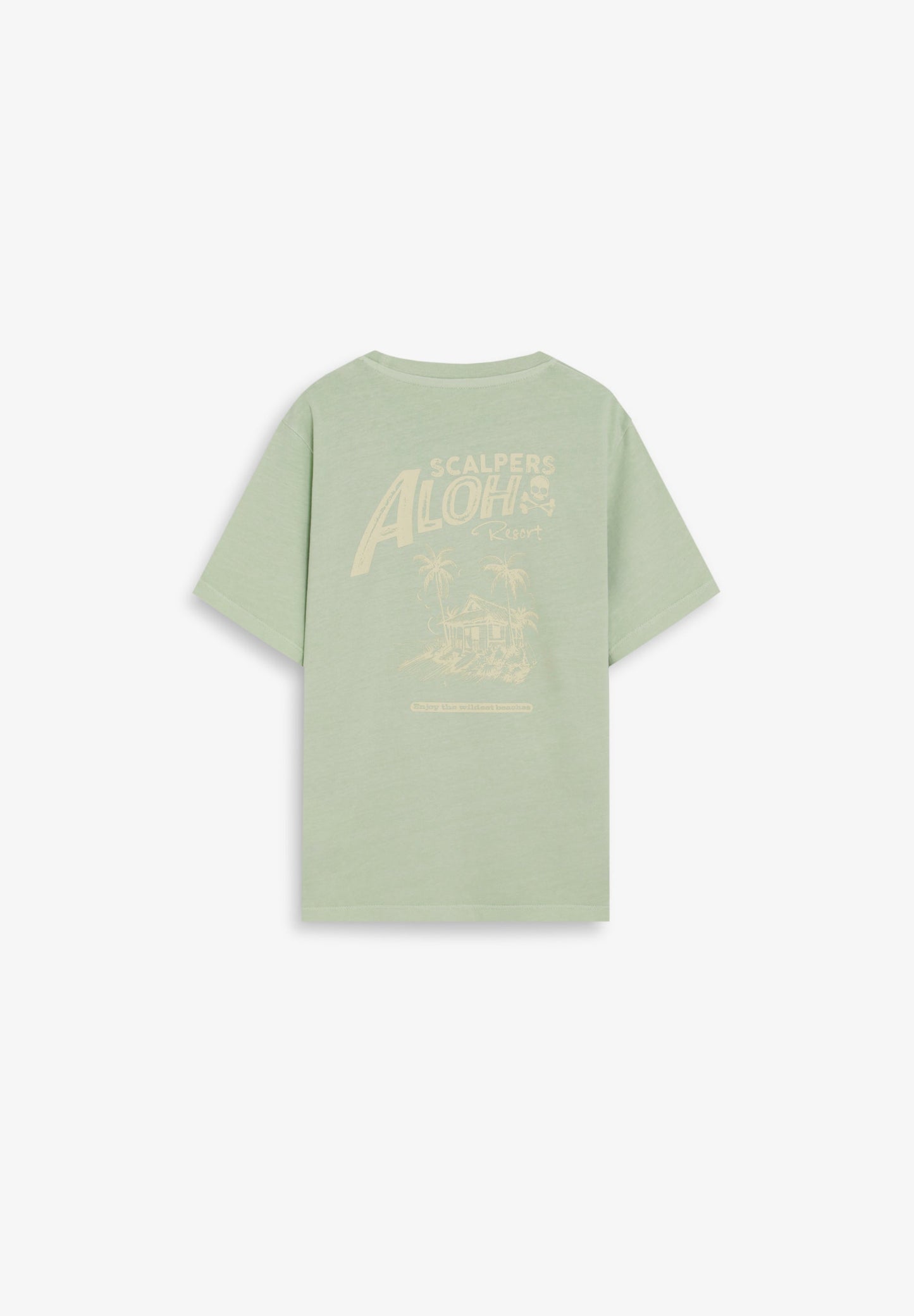 ALOHA PRINT T-SHIRT