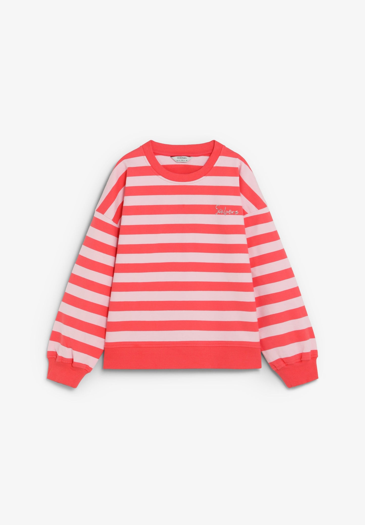 RELAXED STRIPED SWEATSHIRT