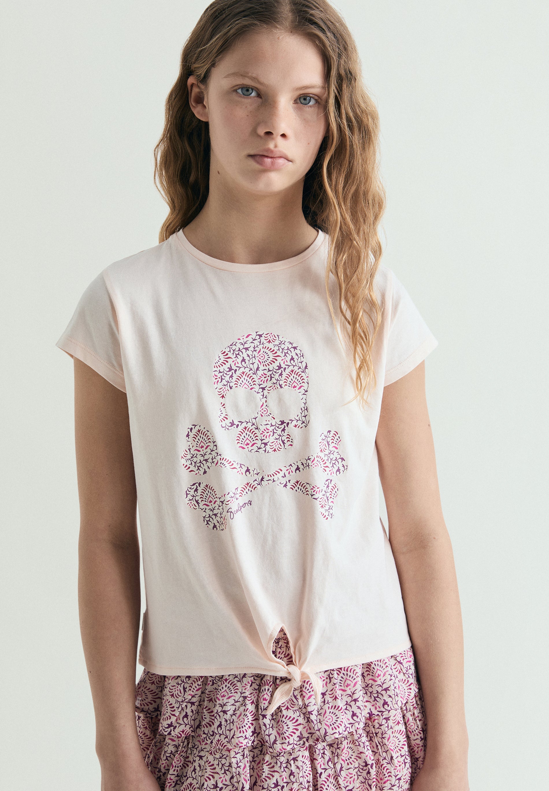 SKULL KNOT T-SHIRT