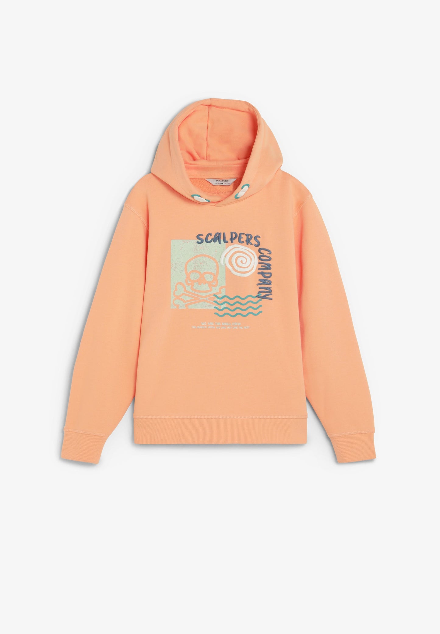 SKULL PRINT HOODIE