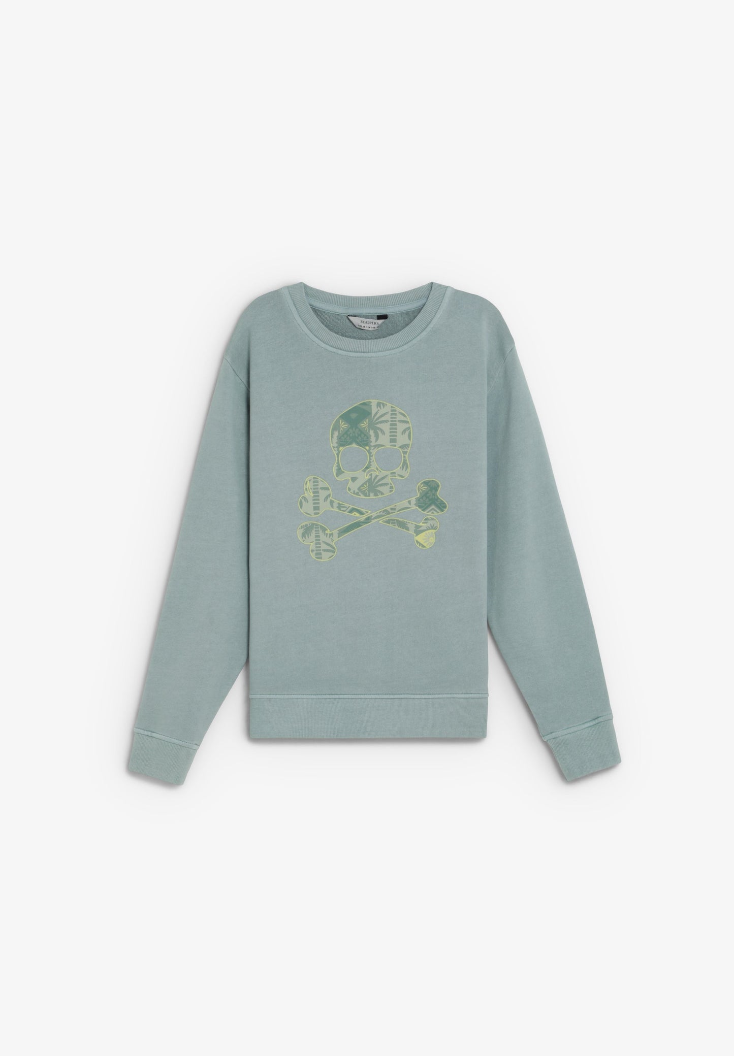 PRINTED SKULL HOODIE