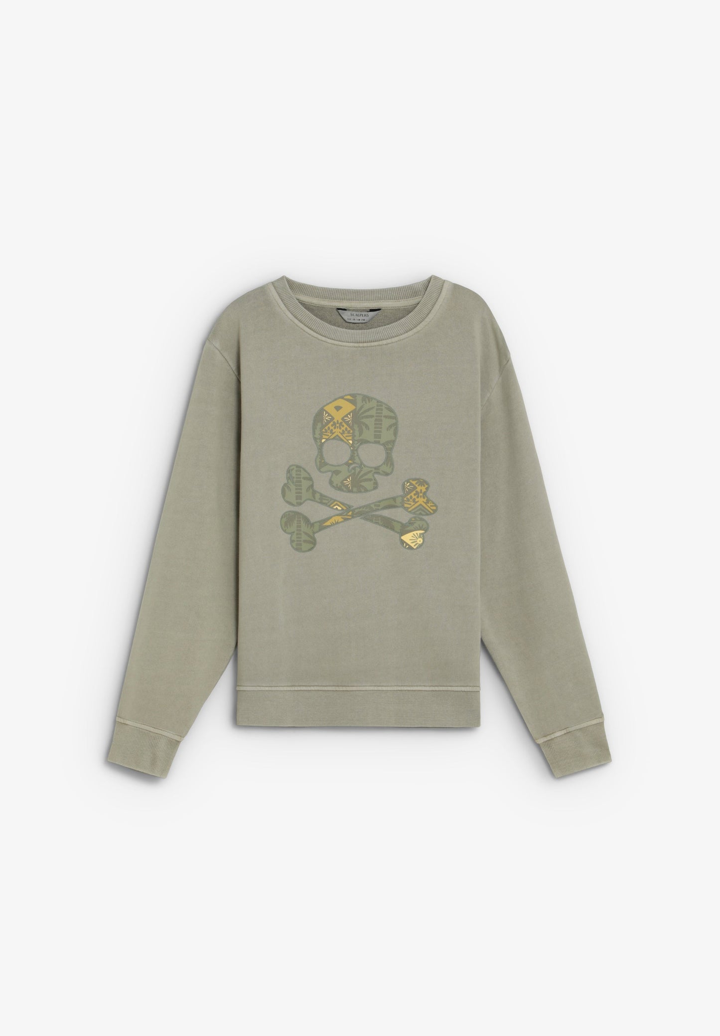 PRINTED SKULL HOODIE