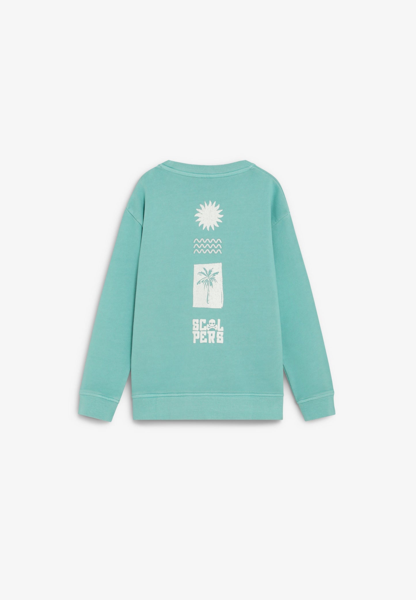 PALM PRINT SWEATSHIRT