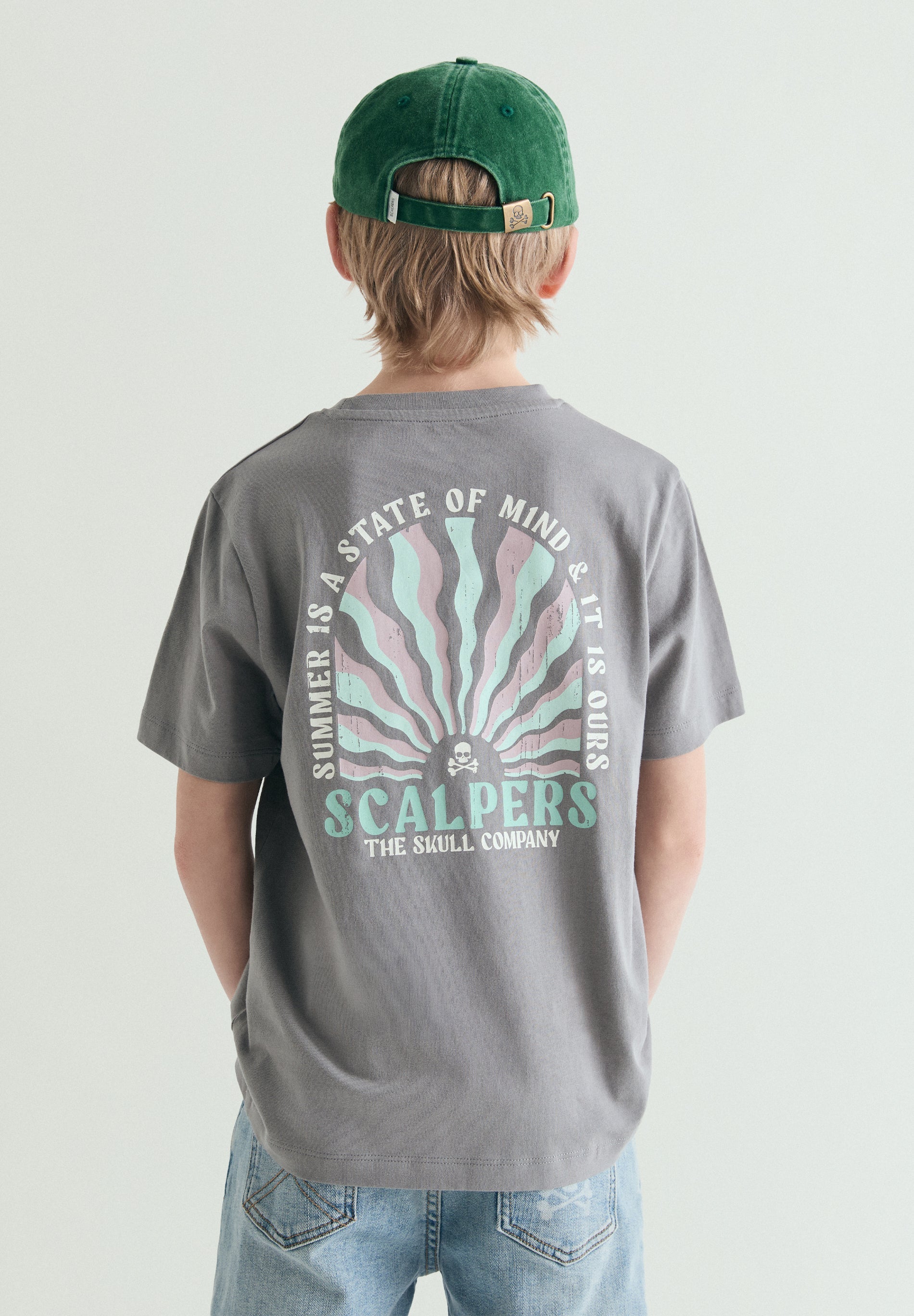 PRINT T-SHIRT WITH POCKET