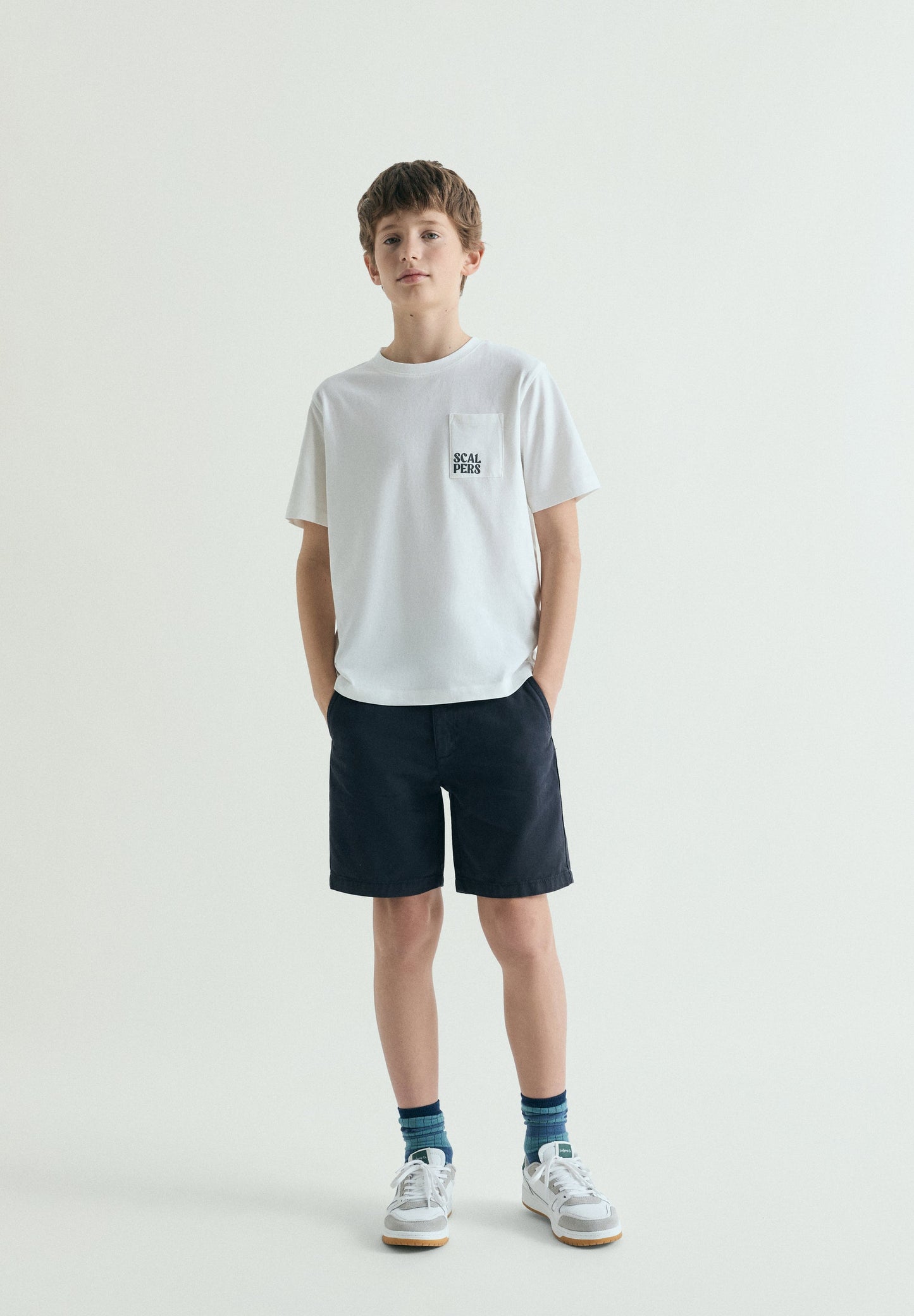 PRINT T-SHIRT WITH POCKET