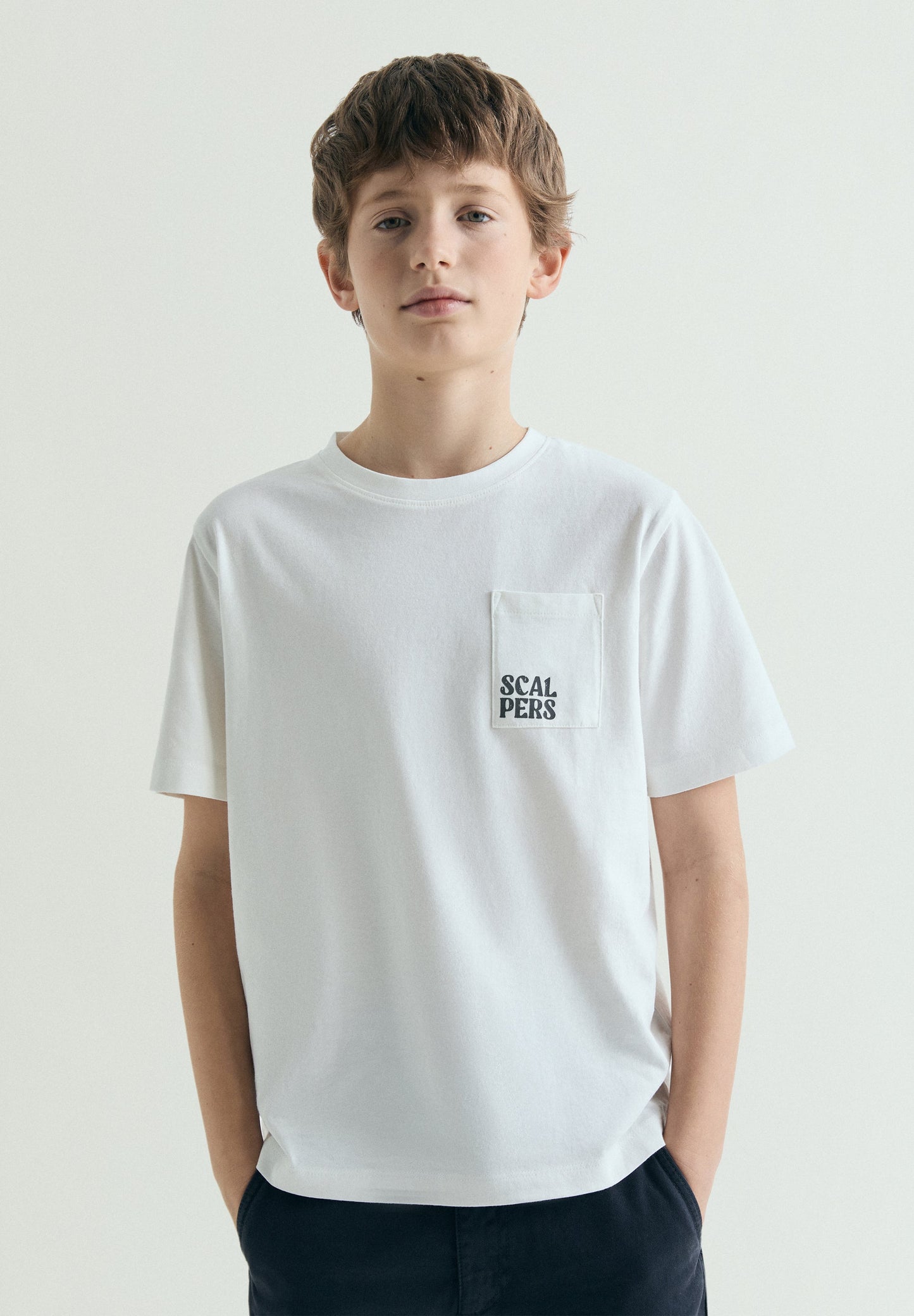 PRINT T-SHIRT WITH POCKET