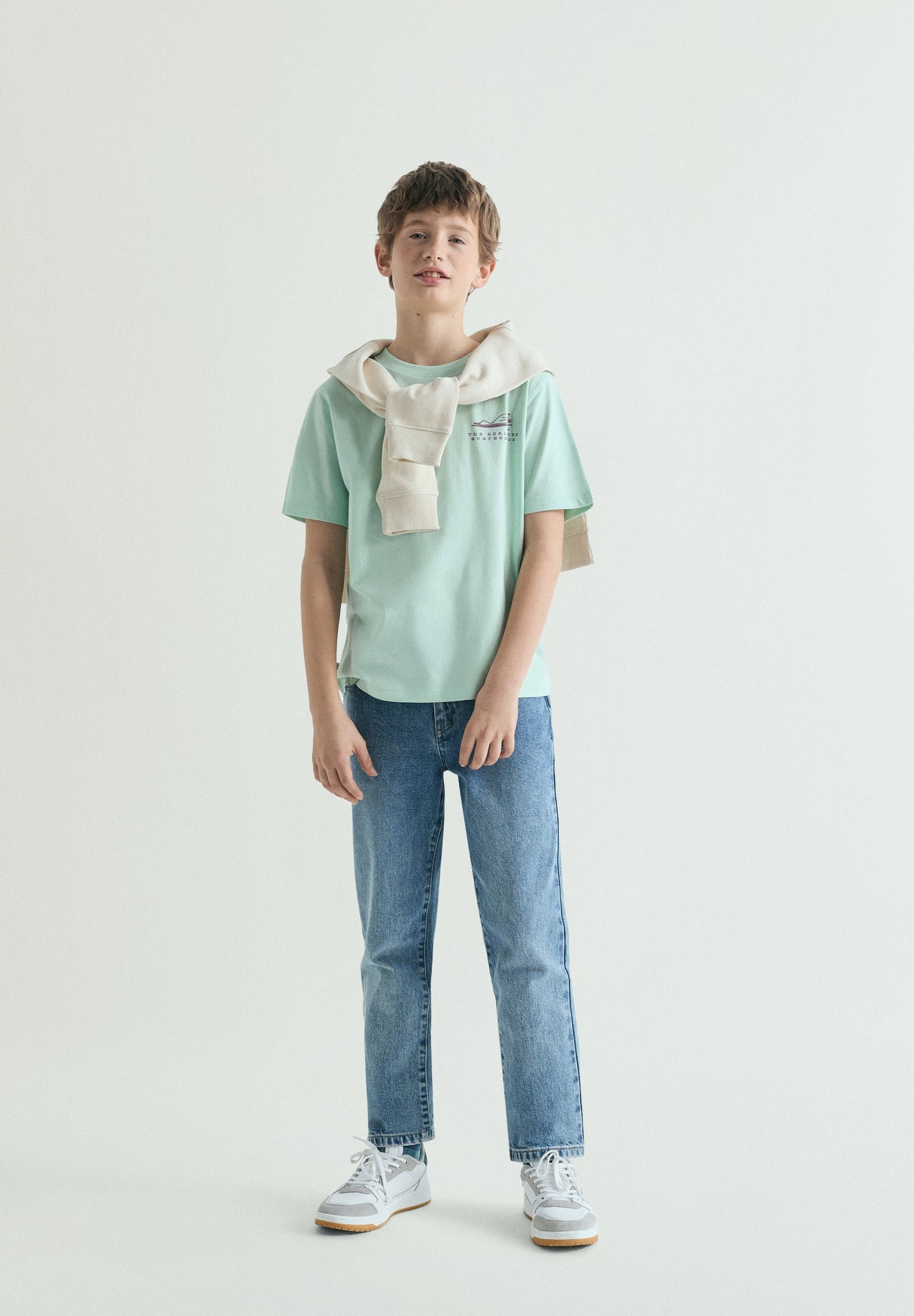 THE SURFING GOOSE PRINT T-SHIRT