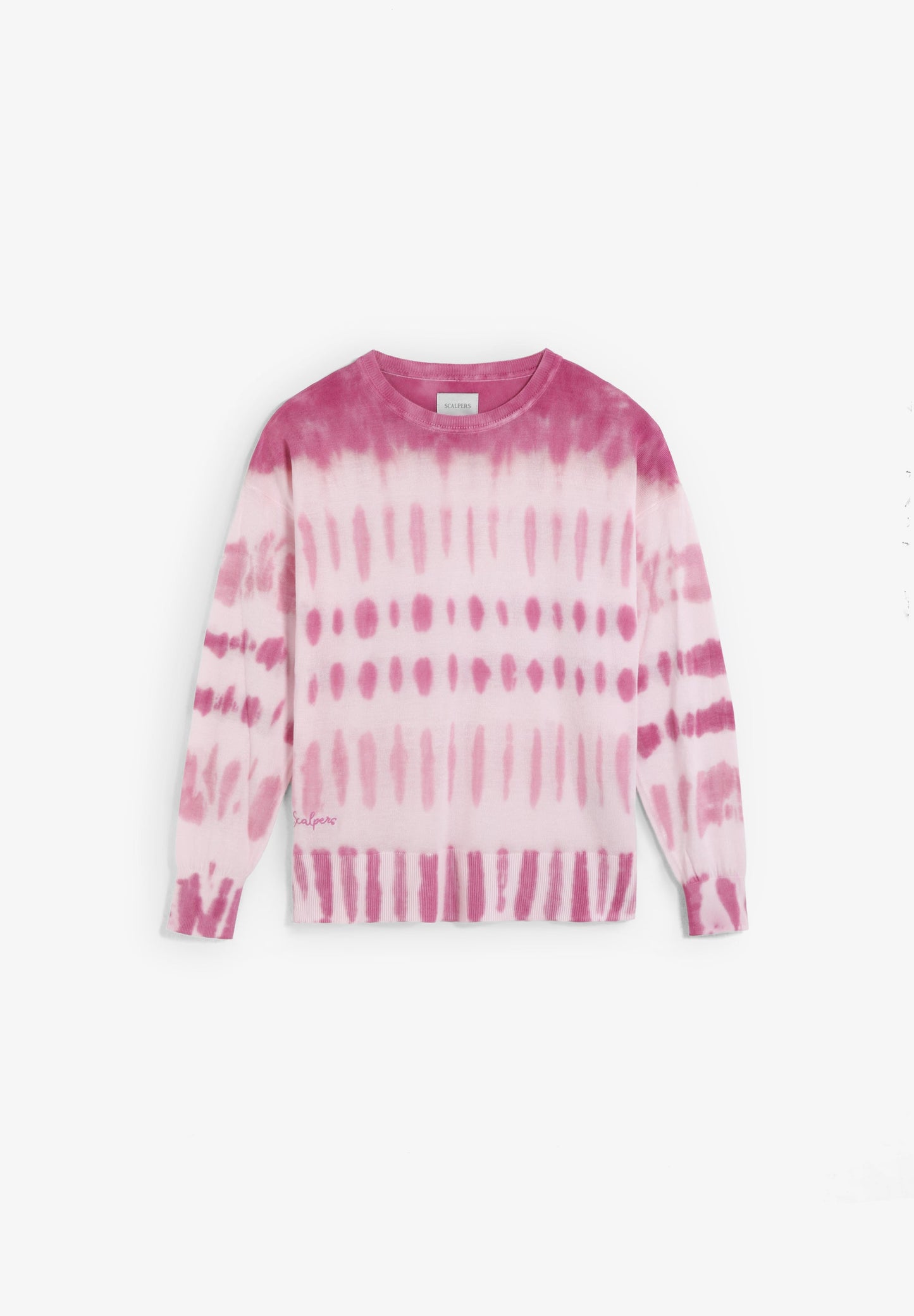 PINK TIE-DYE SWEATSHIRT