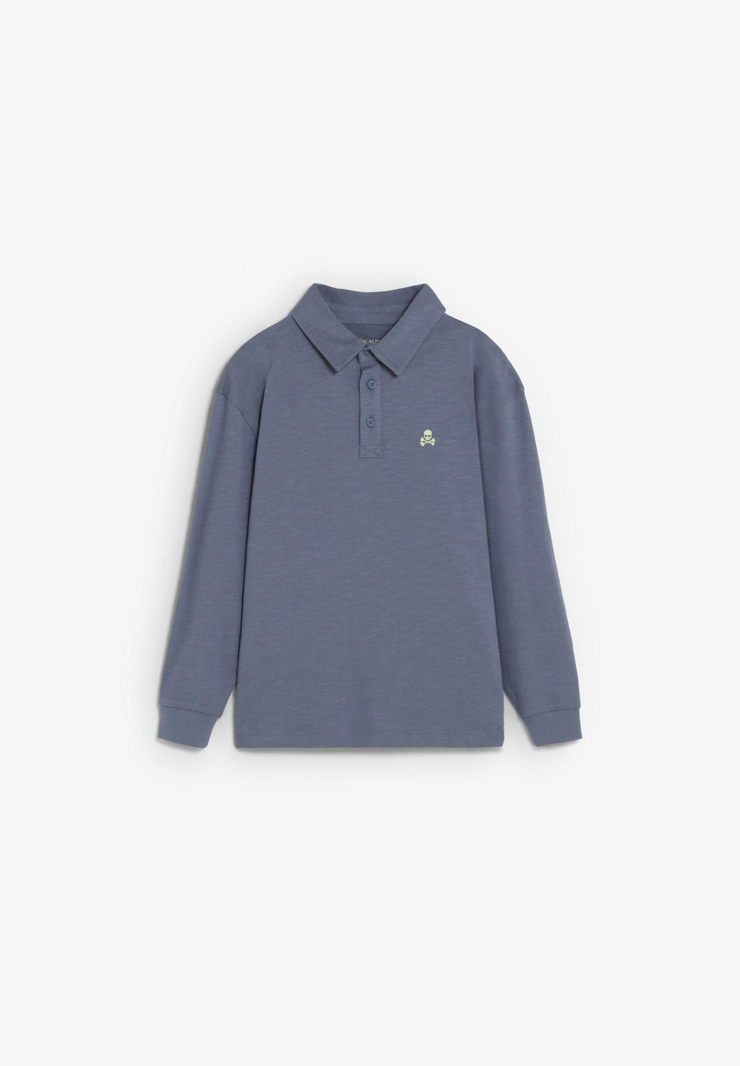 POLO MANGA LARGA ESTAMPADO A CONTRASTE - Scalpers