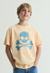 PRINTED SKULL T-SHIRT