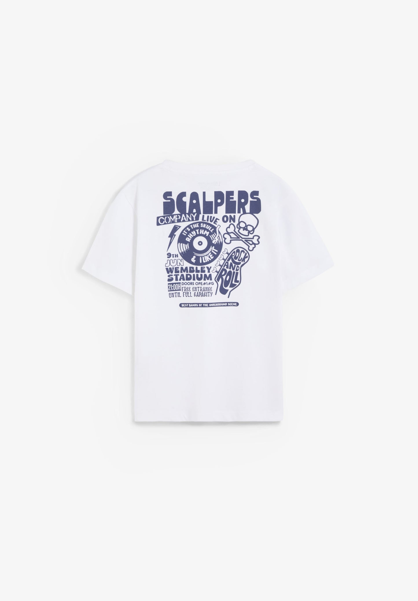 CAMISETA ESTAMPADO ROCK - Scalpers