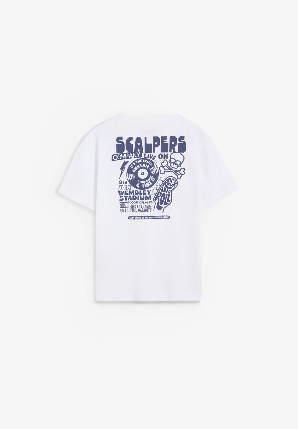 CAMISETA ESTAMPADO ROCK - Scalpers
