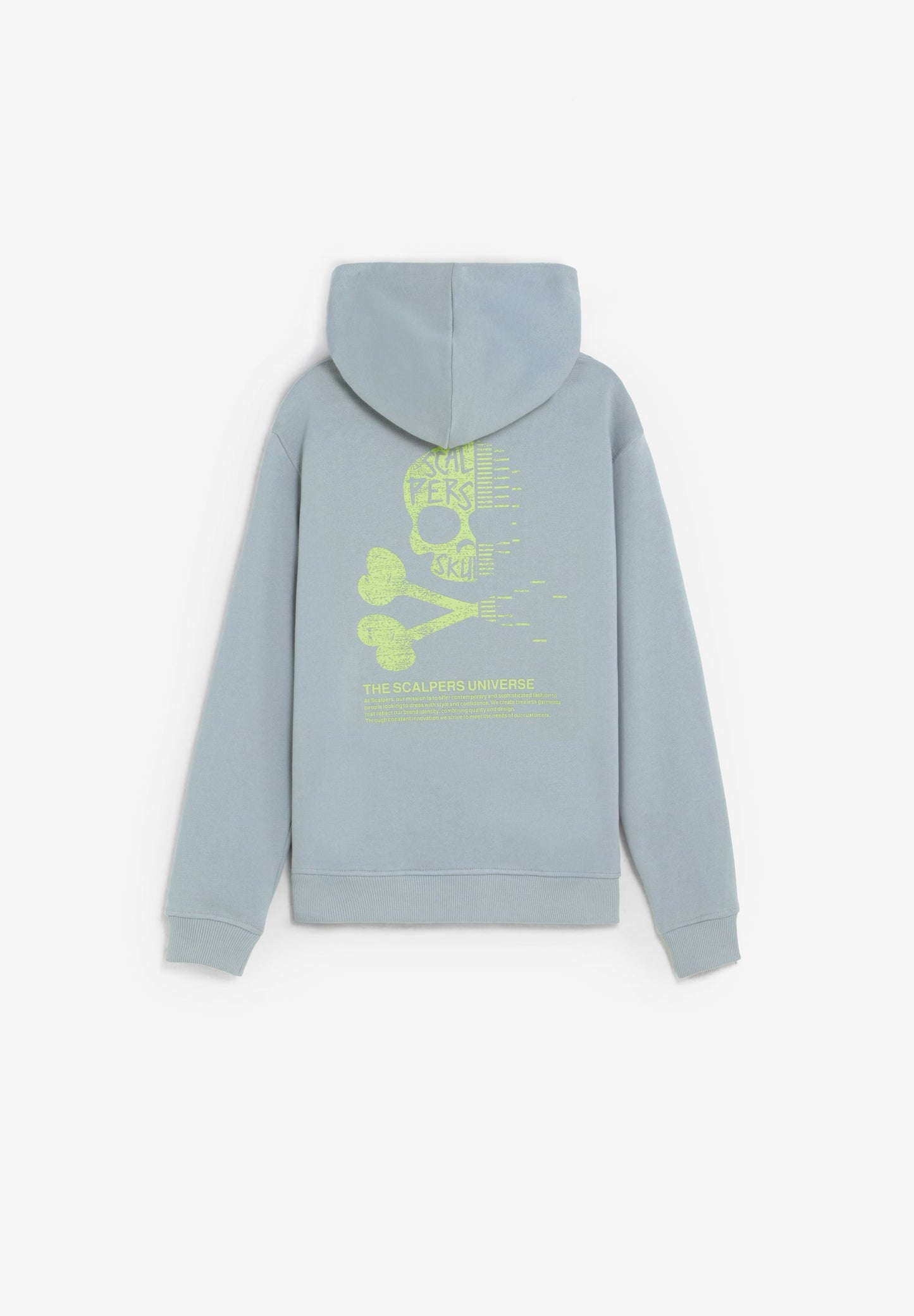 SKULL PRINT HOODIE