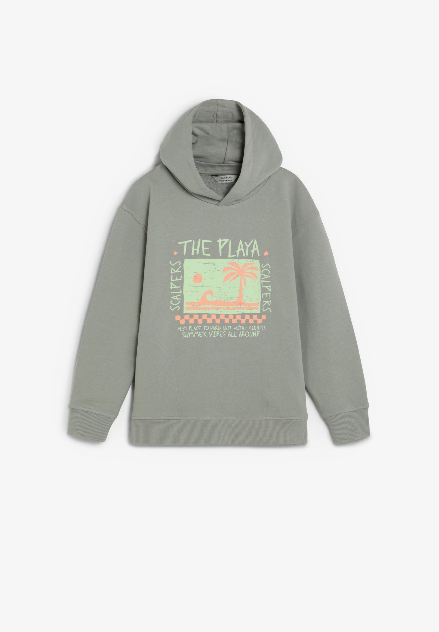BEACH PRINT HOODIE