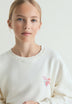 SWEATSHIRT WITH PRINTED BACK