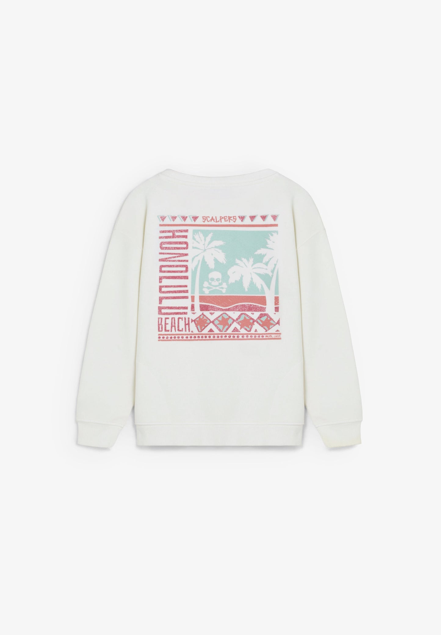 SWEATSHIRT WITH PRINTED BACK