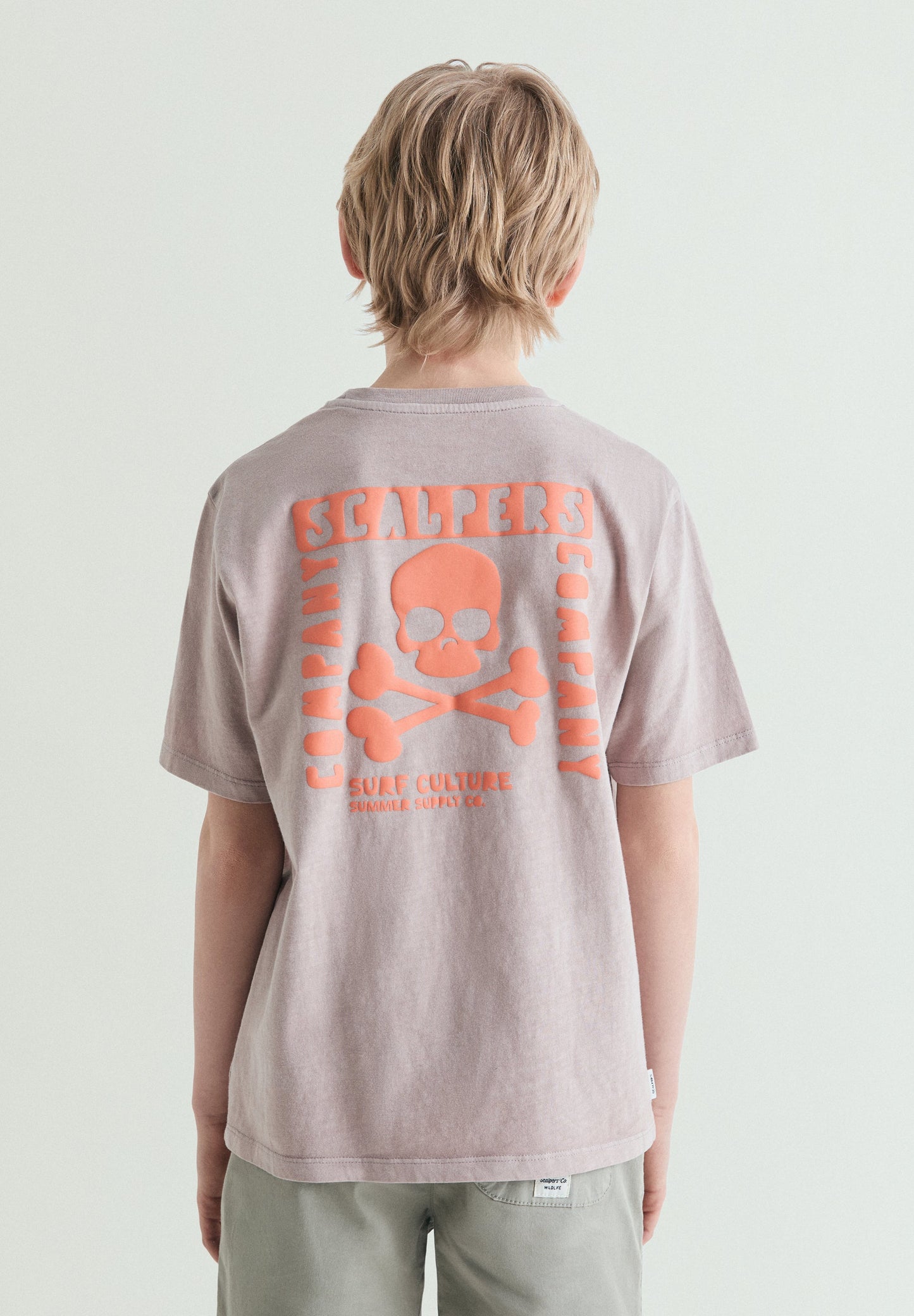 PRINTED SKULL T-SHIRT