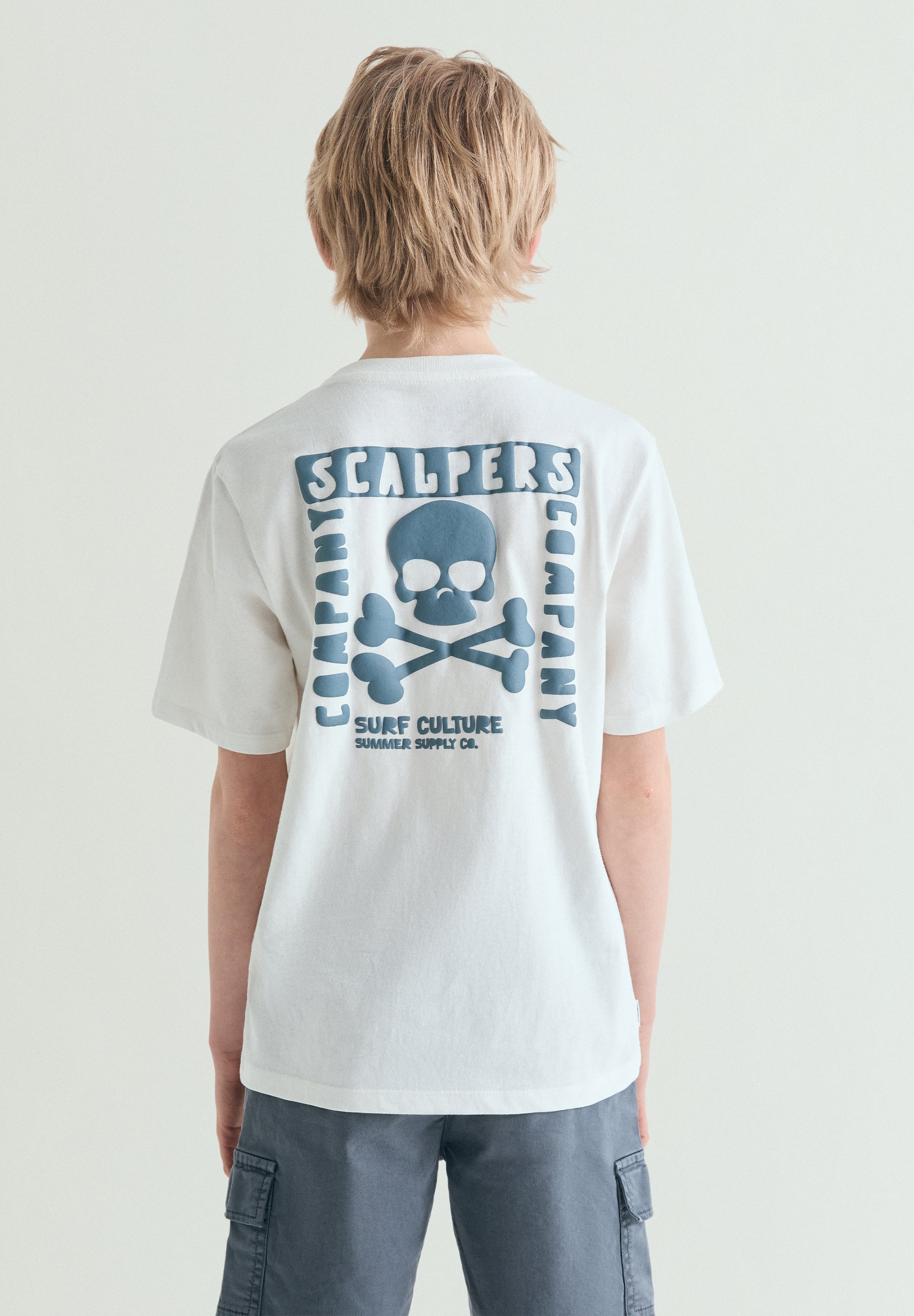 PRINTED SKULL T-SHIRT