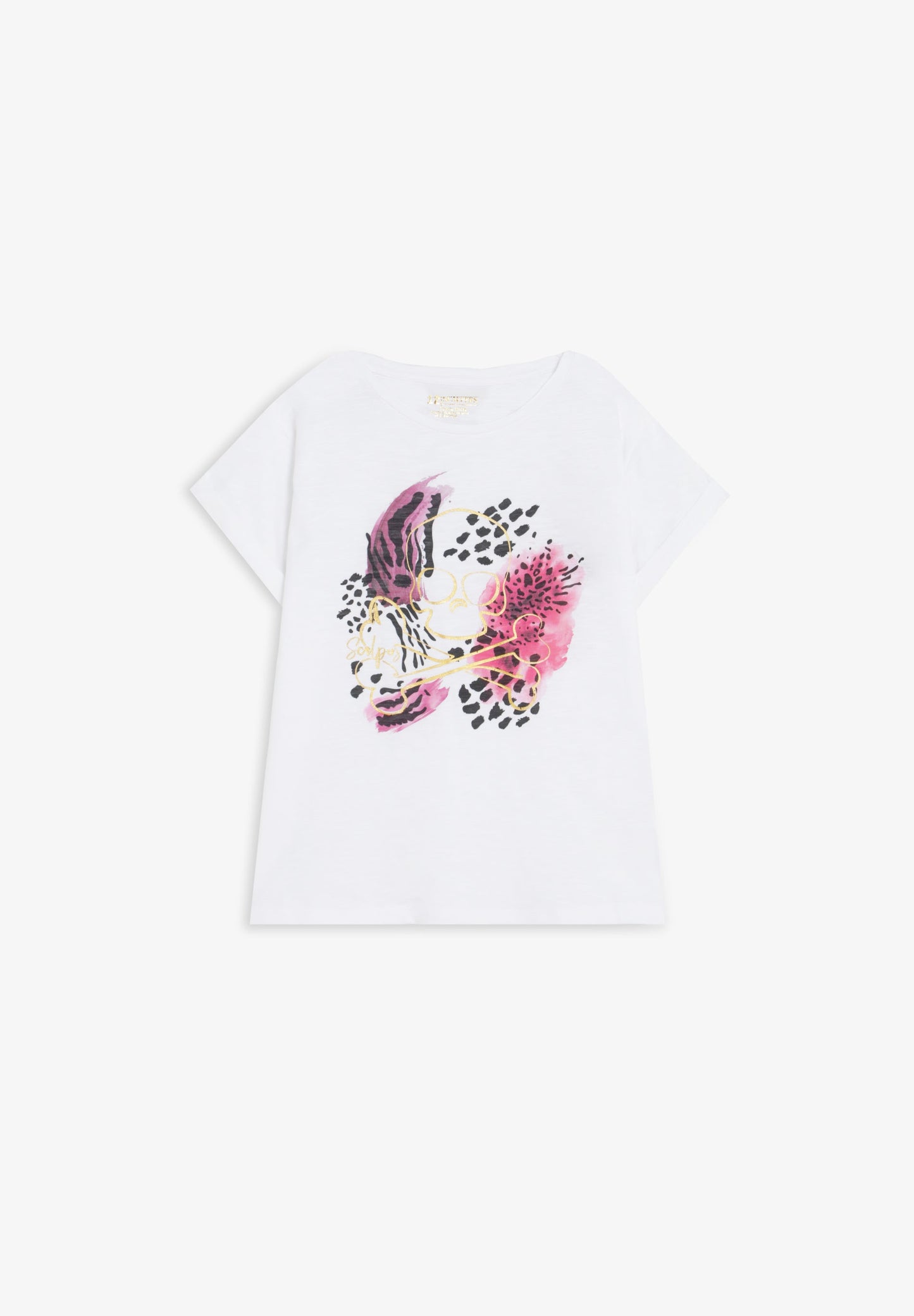 T-SHIRT WITH FRONT PRINT