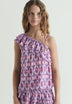 MULTICOLOUR ASYMMETRIC TOP
