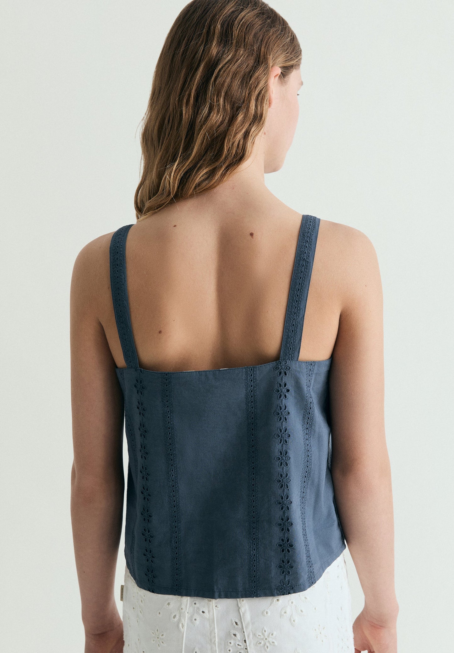 COTTON TOP WITH EMBROIDERY