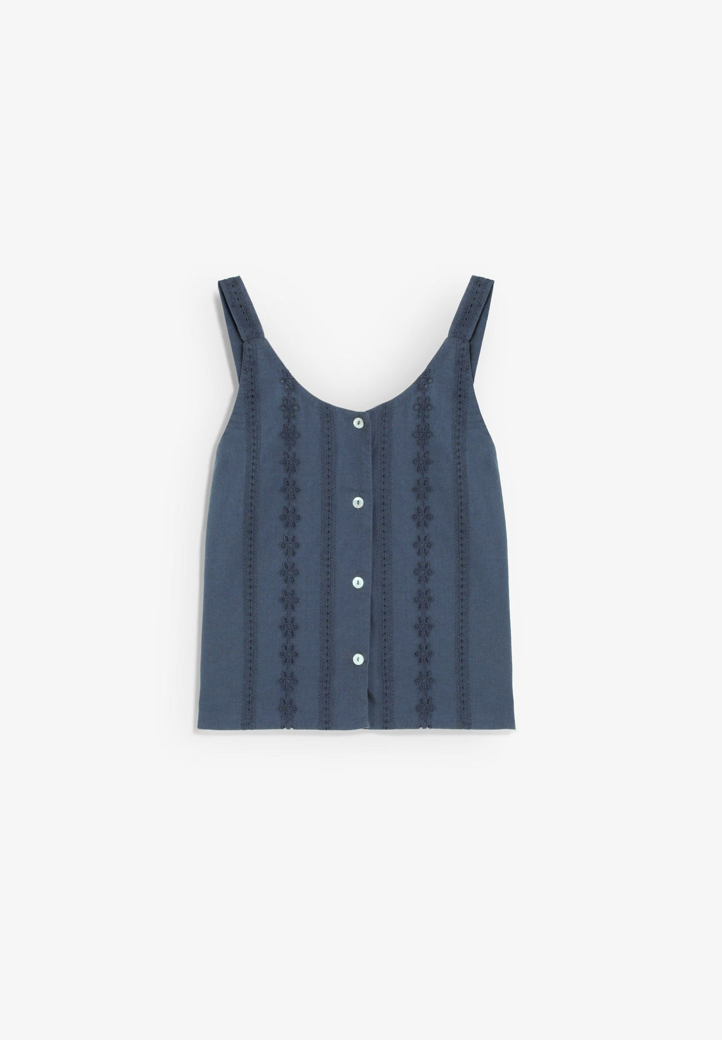 COTTON TOP WITH EMBROIDERY
