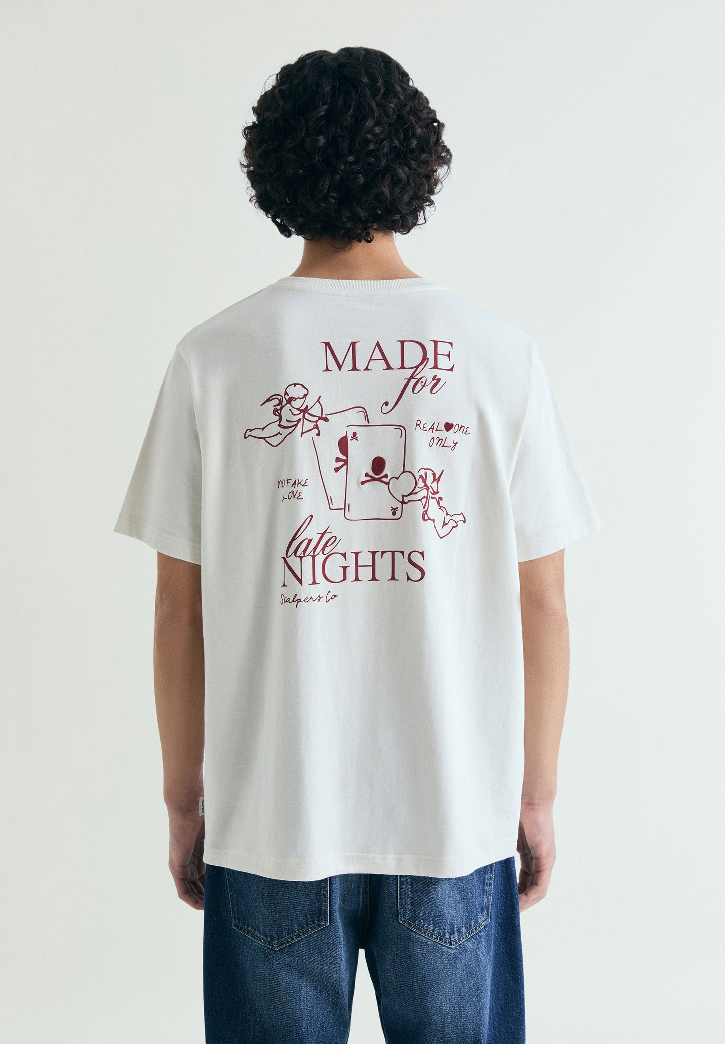 MADE FOR LATE NIGHTS PRINT T-SHIRT