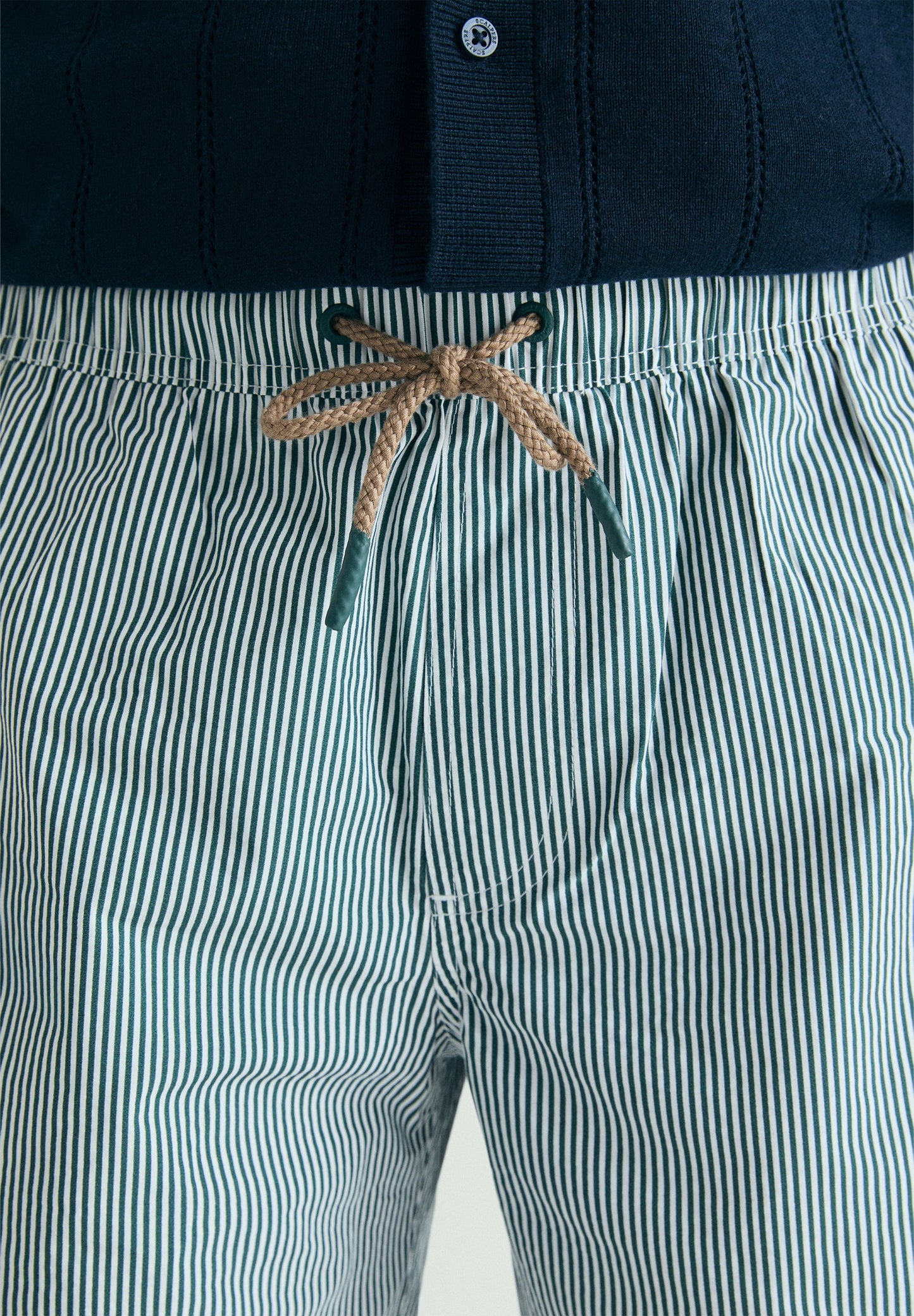 STRIPE PRINT SWIMSUIT