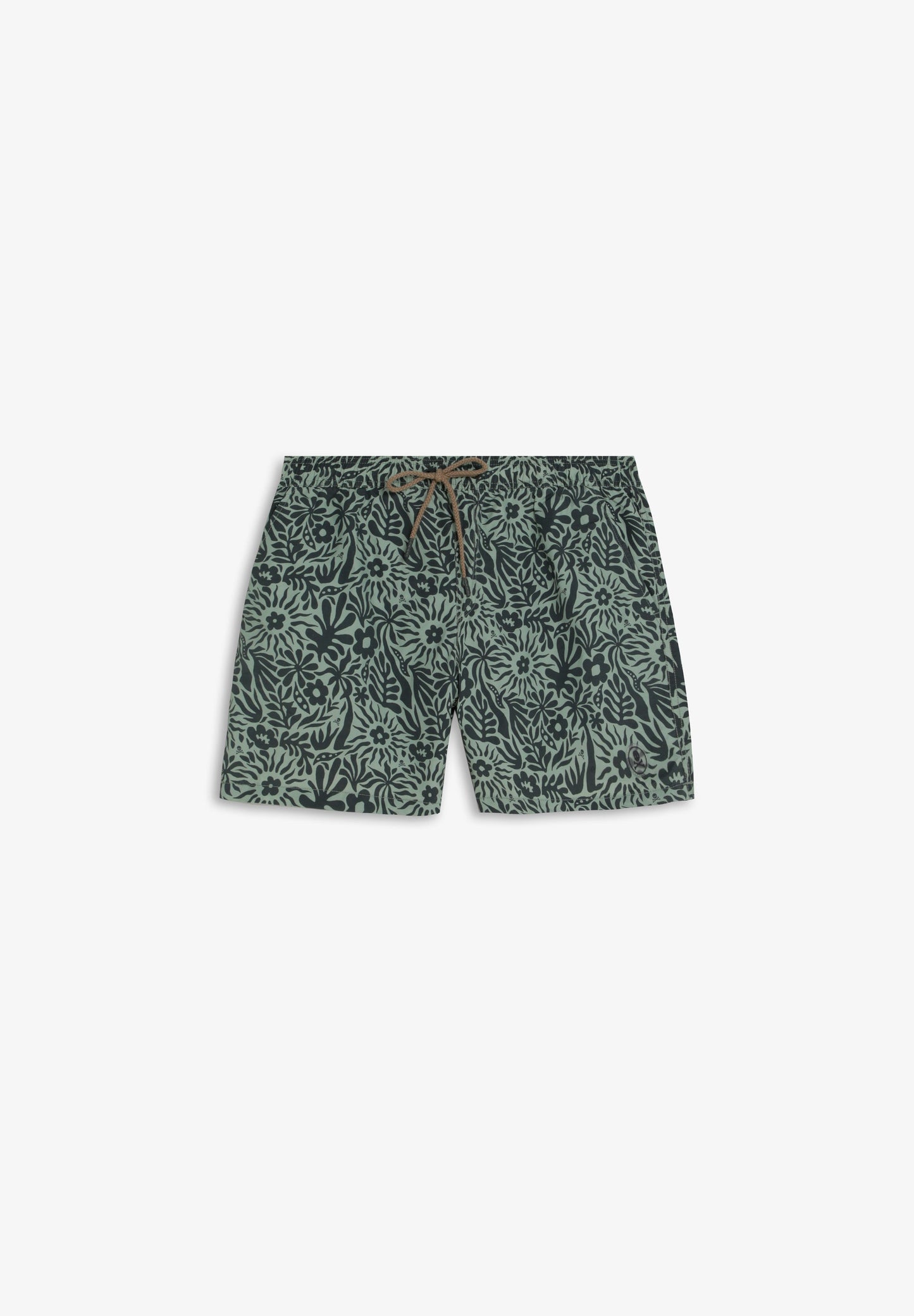 SCSKULL FLOWERS SWIMSUIT