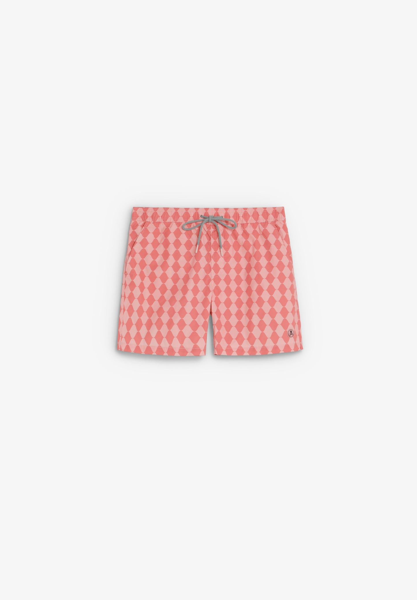 DIAMOND PATTERN SWIMMING TRUNKS