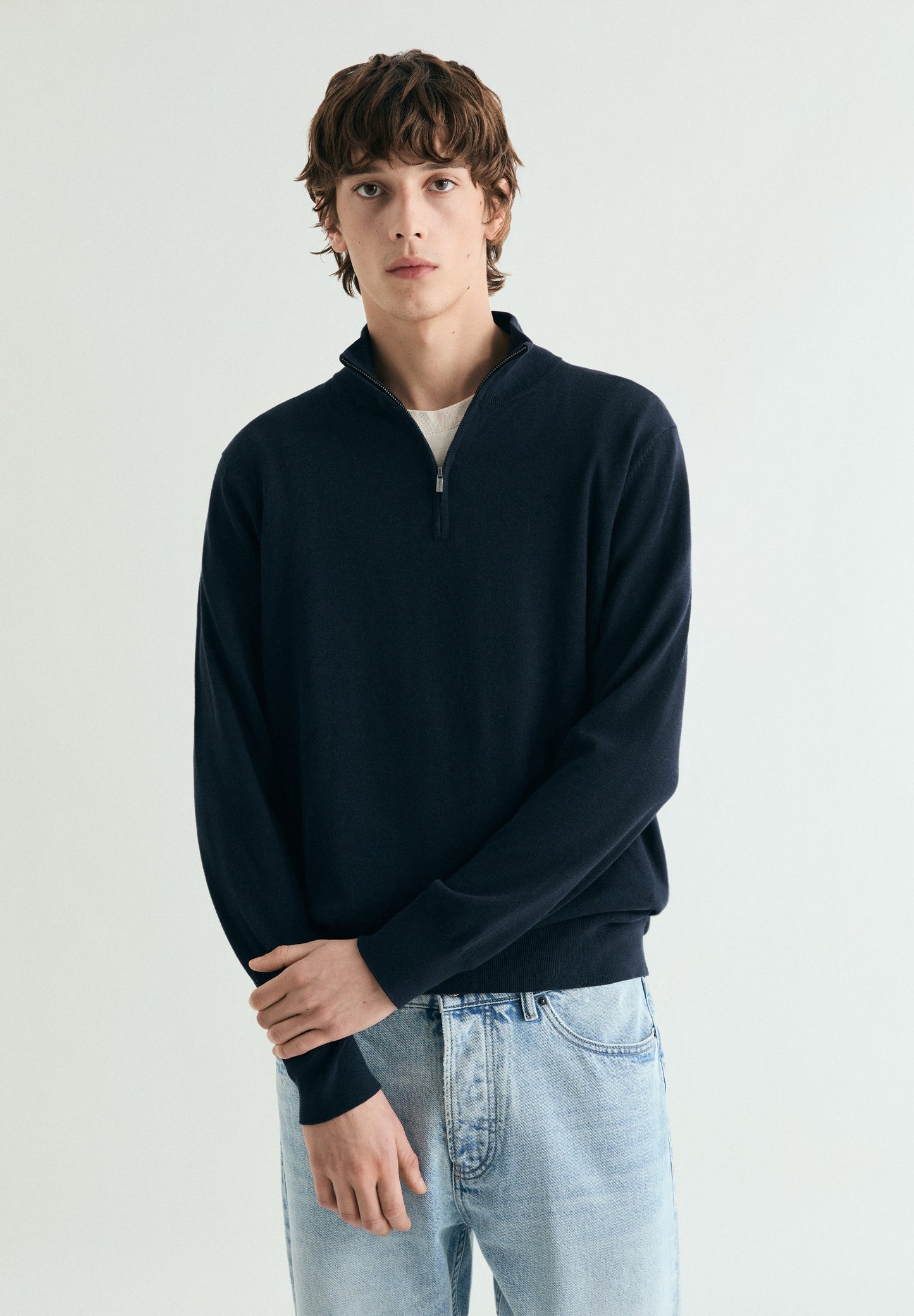 HIGH NECK KNIT SWEATER