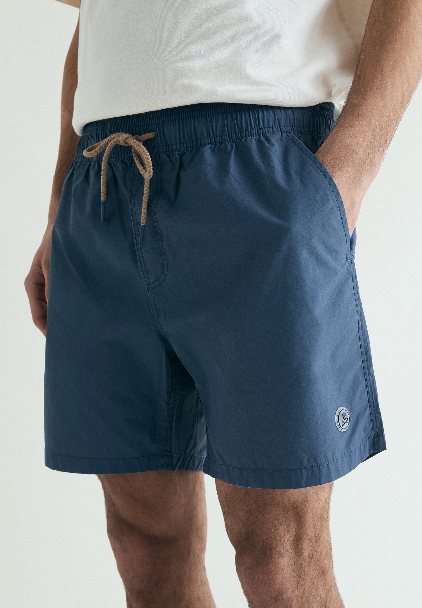 BASIC SWIMMING TRUNKS WITH POCKET