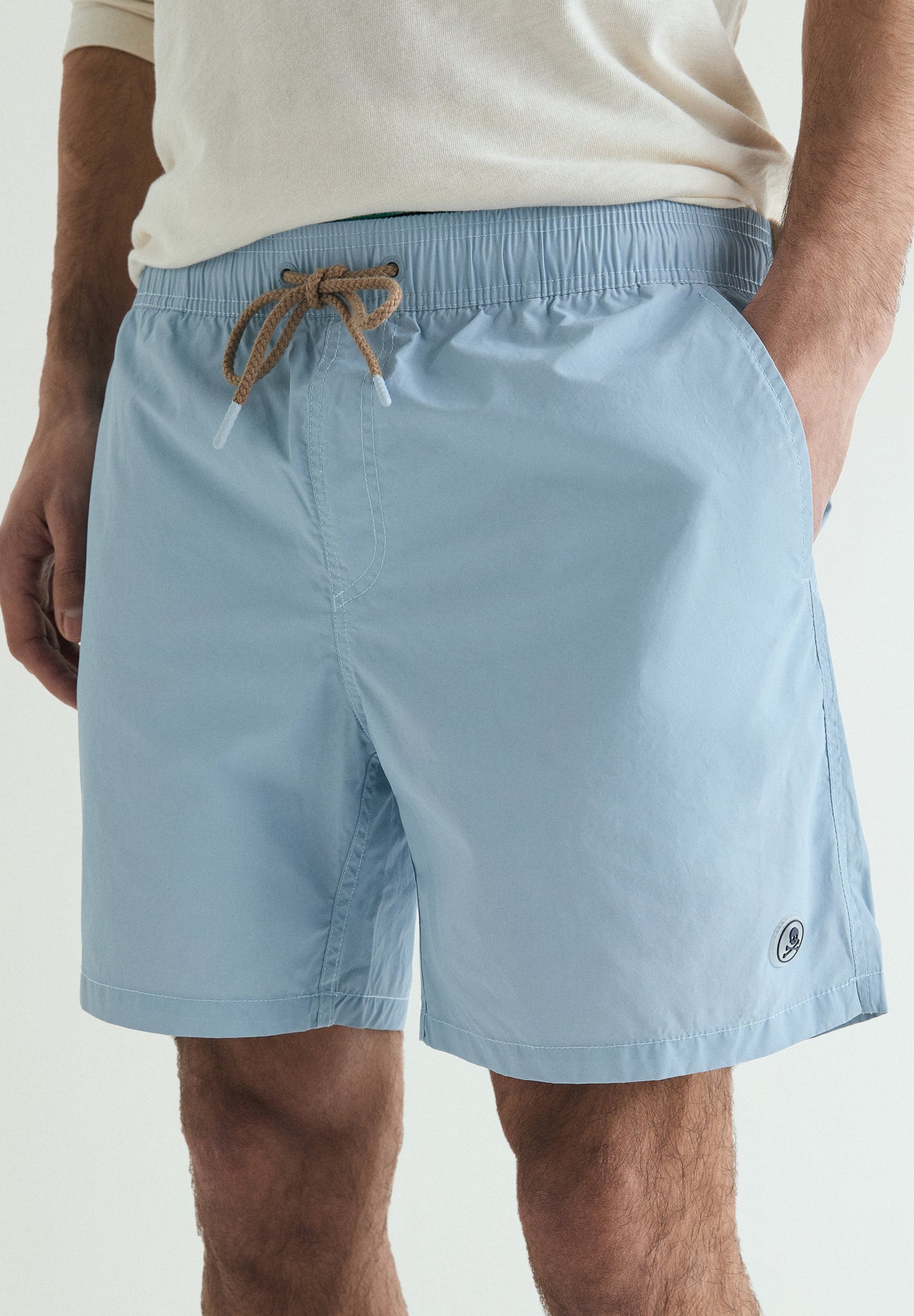 BASIC SWIMMING TRUNKS WITH POCKET