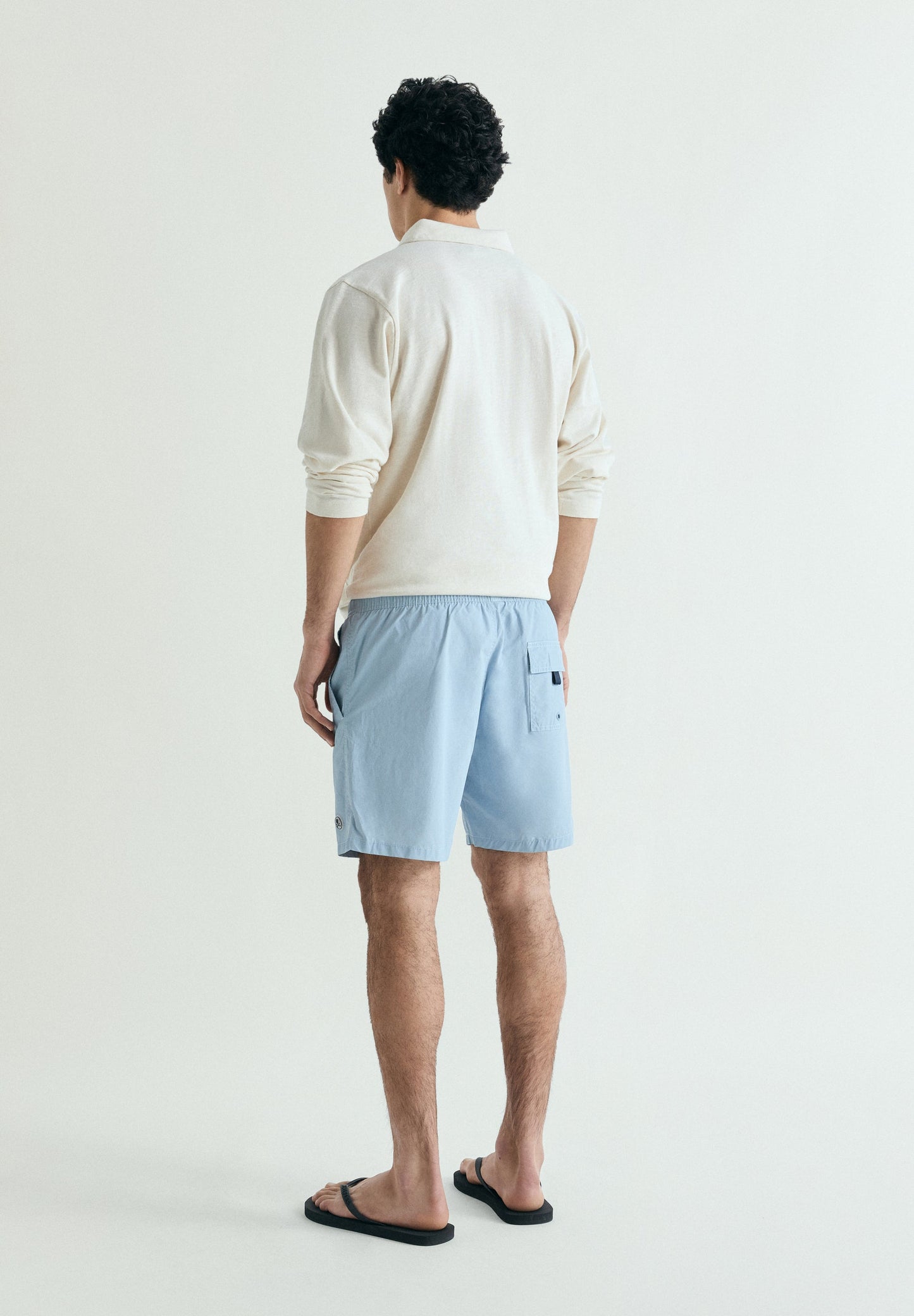 BASIC SWIMMING TRUNKS WITH POCKET