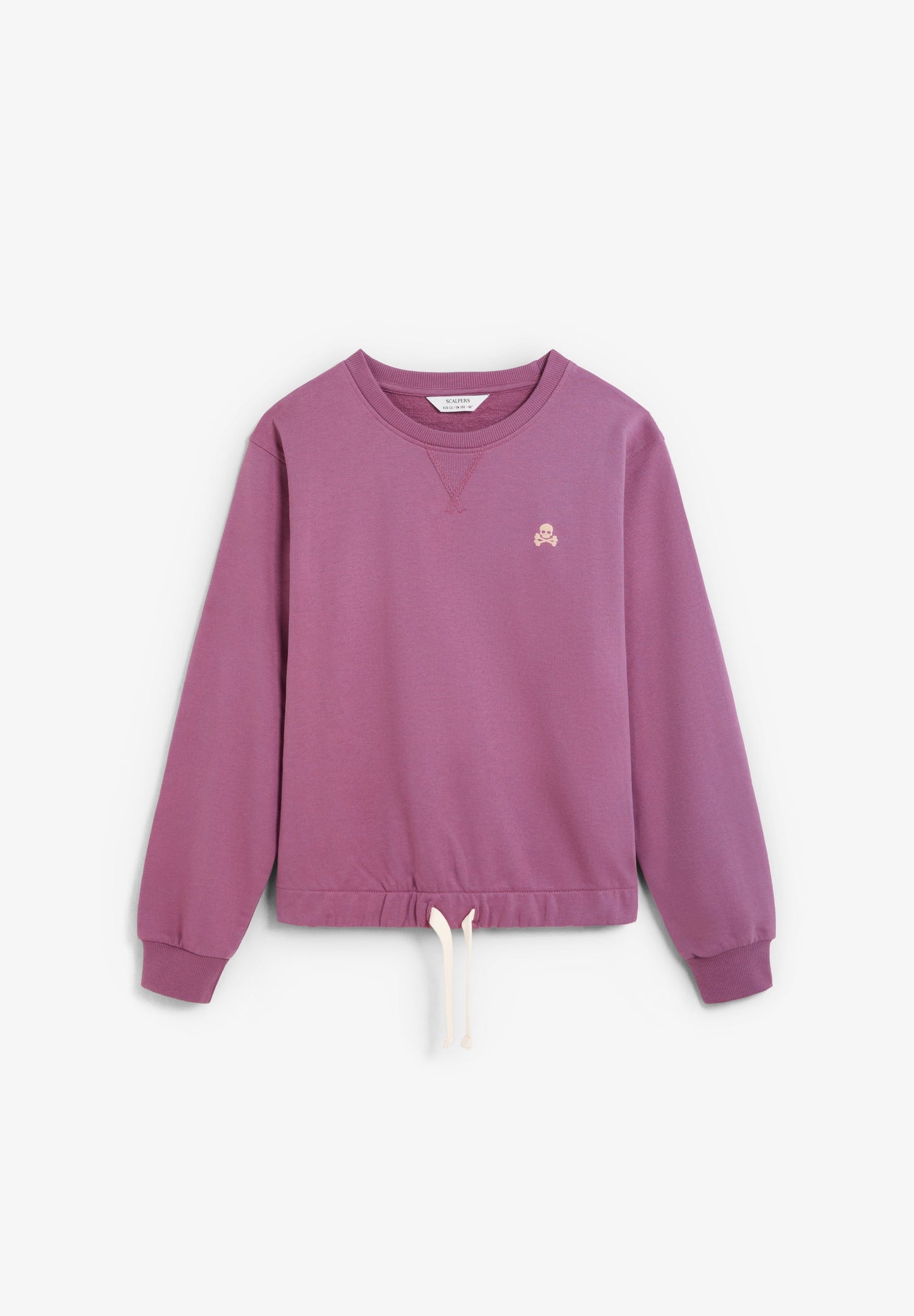 ADJUSTABLE DRAWSTRING SWEATSHIRT