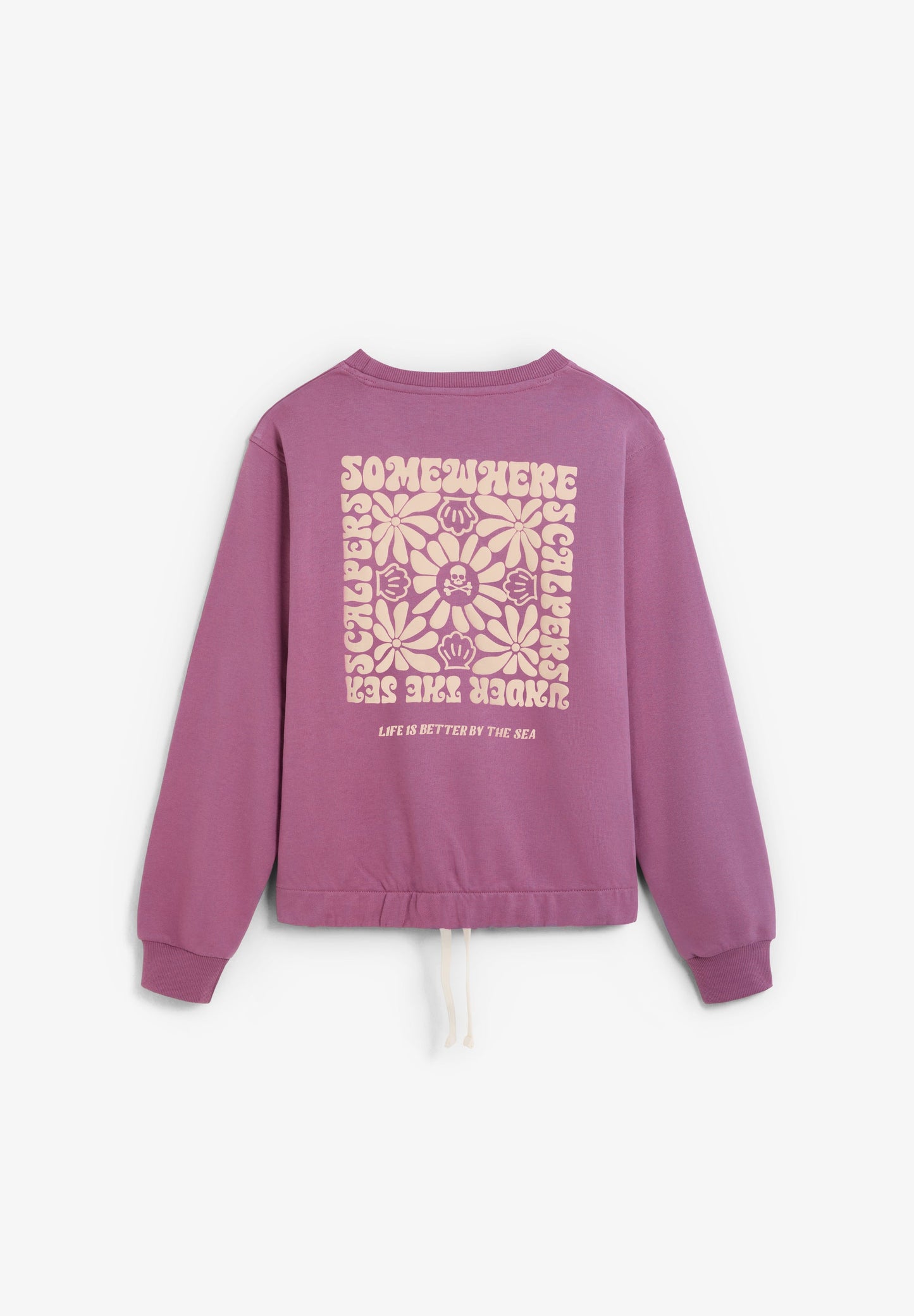 ADJUSTABLE DRAWSTRING SWEATSHIRT