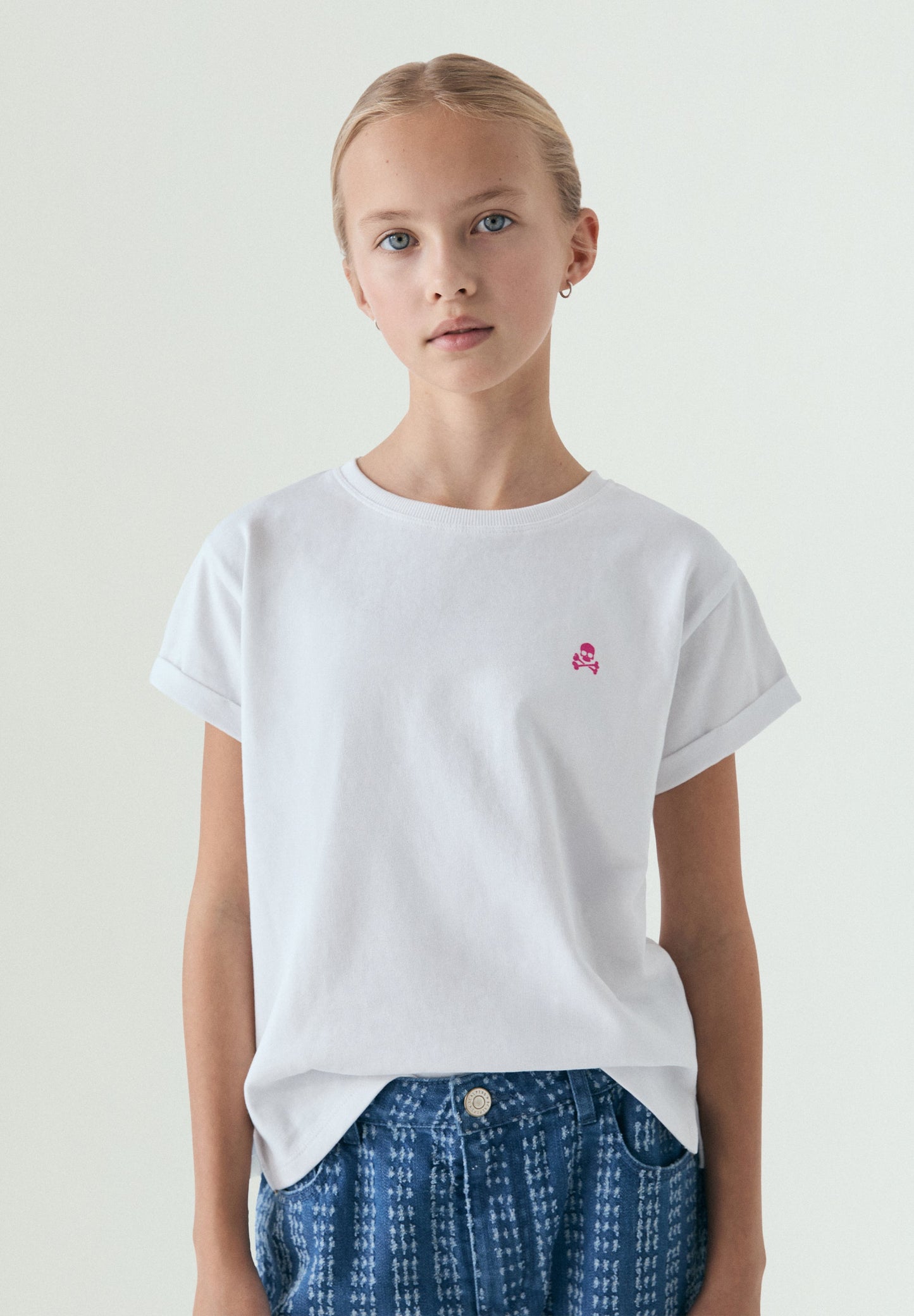 SKULL PRINT T-SHIRT