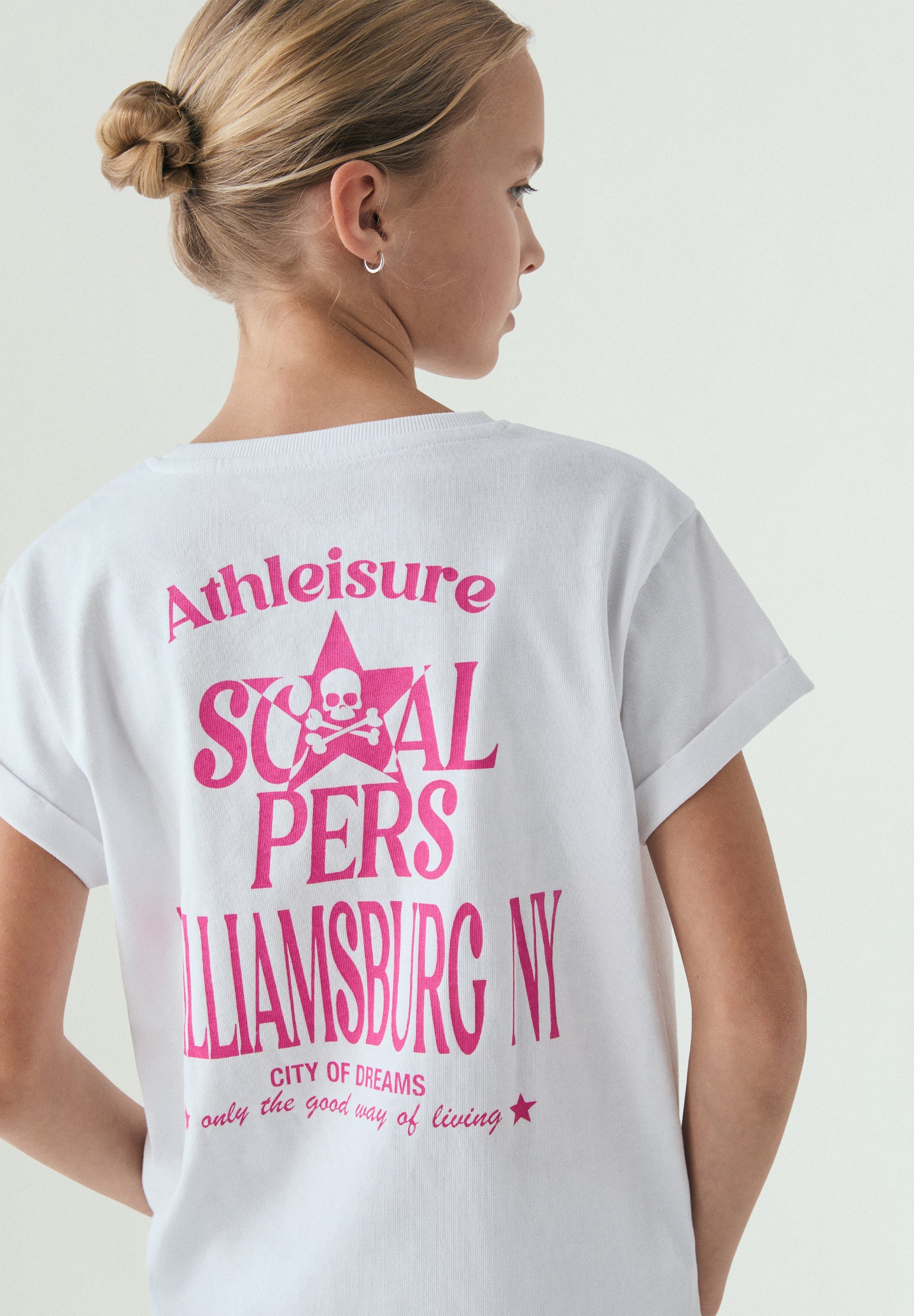 SKULL PRINT T-SHIRT