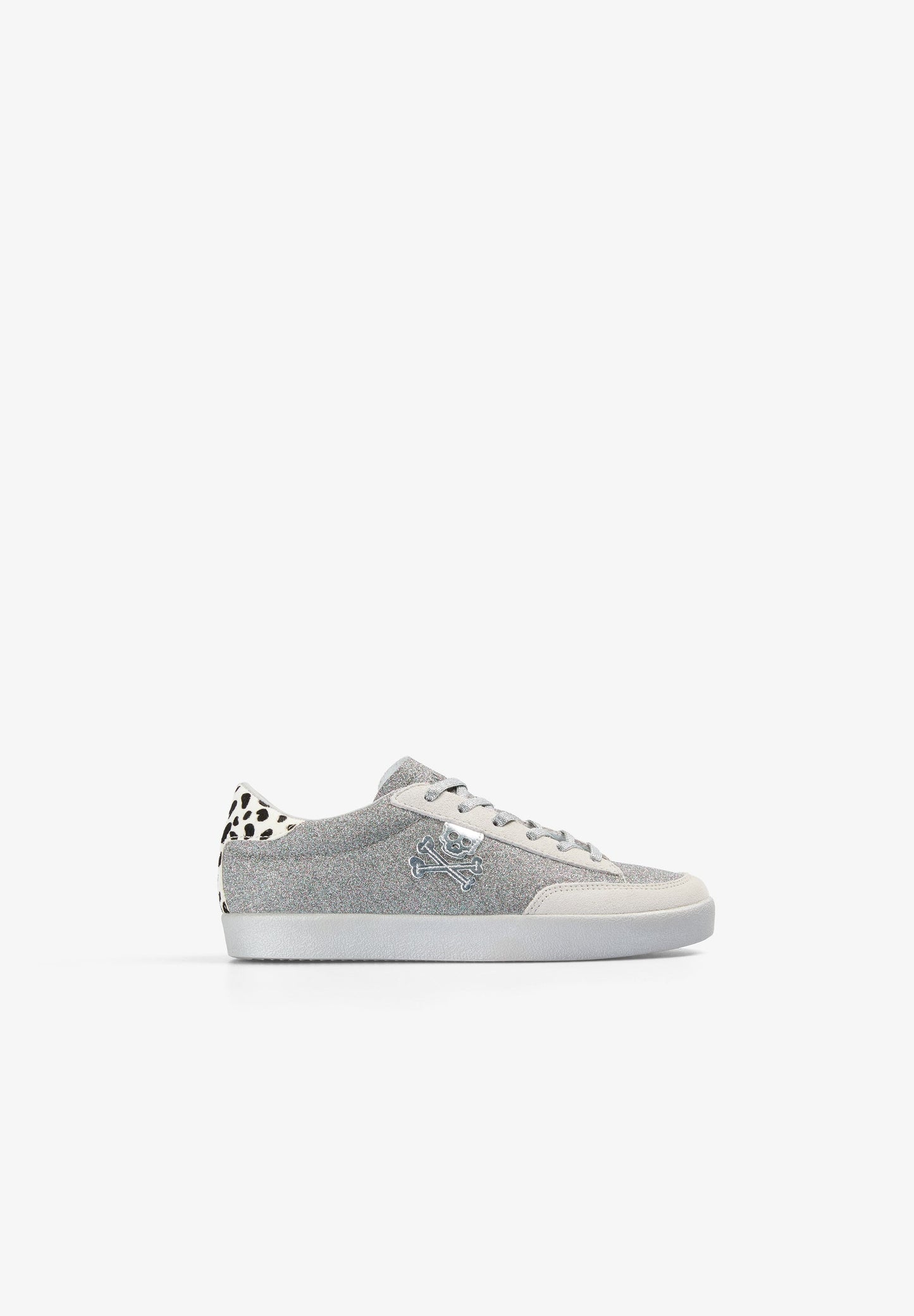 GLITTER ANIMAL PRINT SNEAKERS