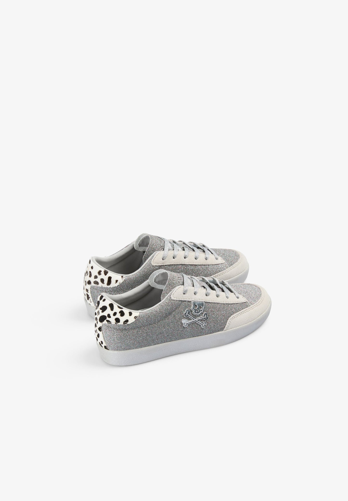GLITTER ANIMAL PRINT SNEAKERS