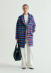 CHECK CLOTH COAT