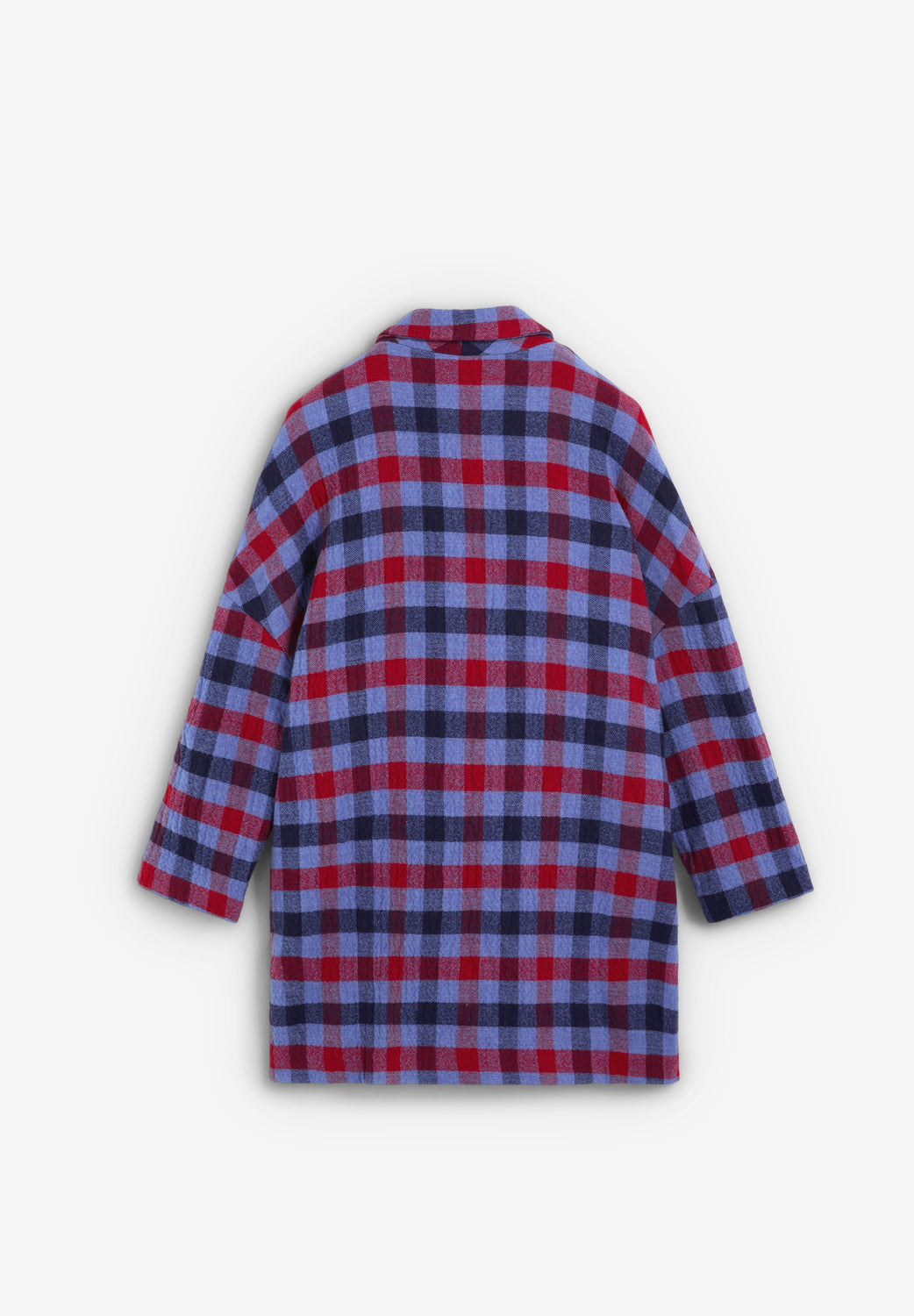 ABRIGO PAÑO CUADROS - Scalpers