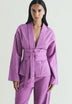JACQUARD KIMONO BLAZER