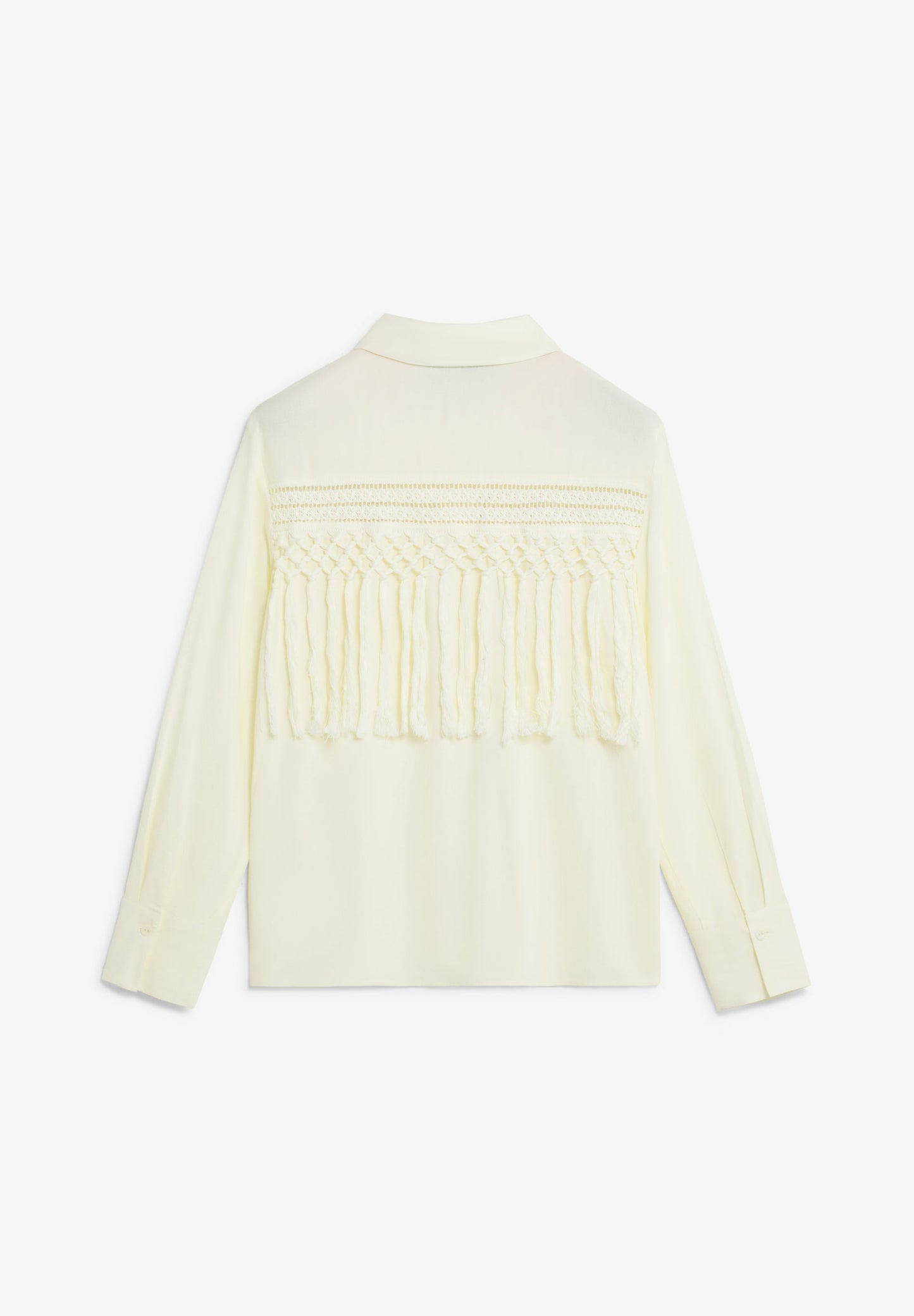 SHIRT WITH FRINGE DETAIL