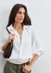 FLOWING STRIPED BLOUSE