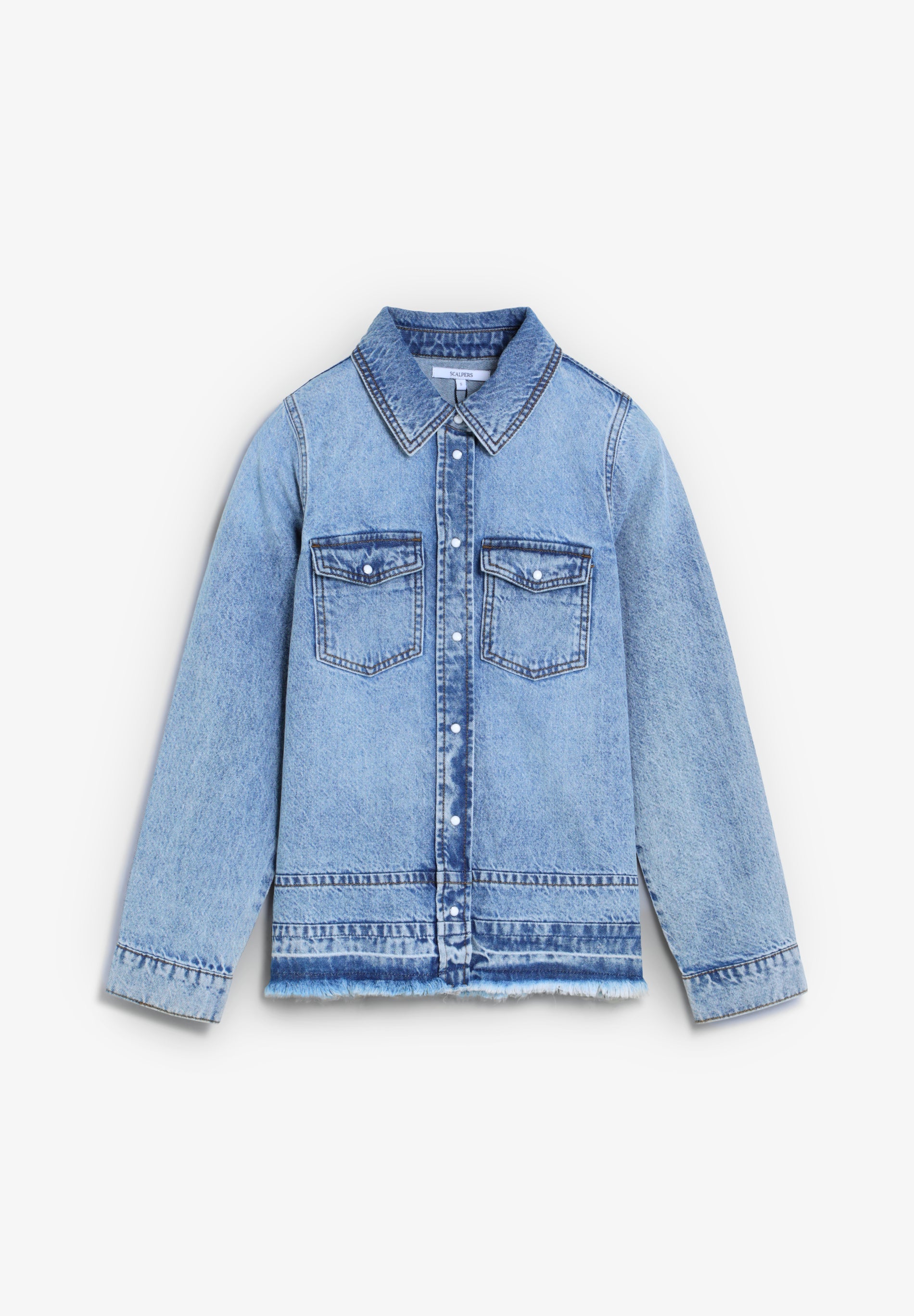 WASHED DENIM SHIRT